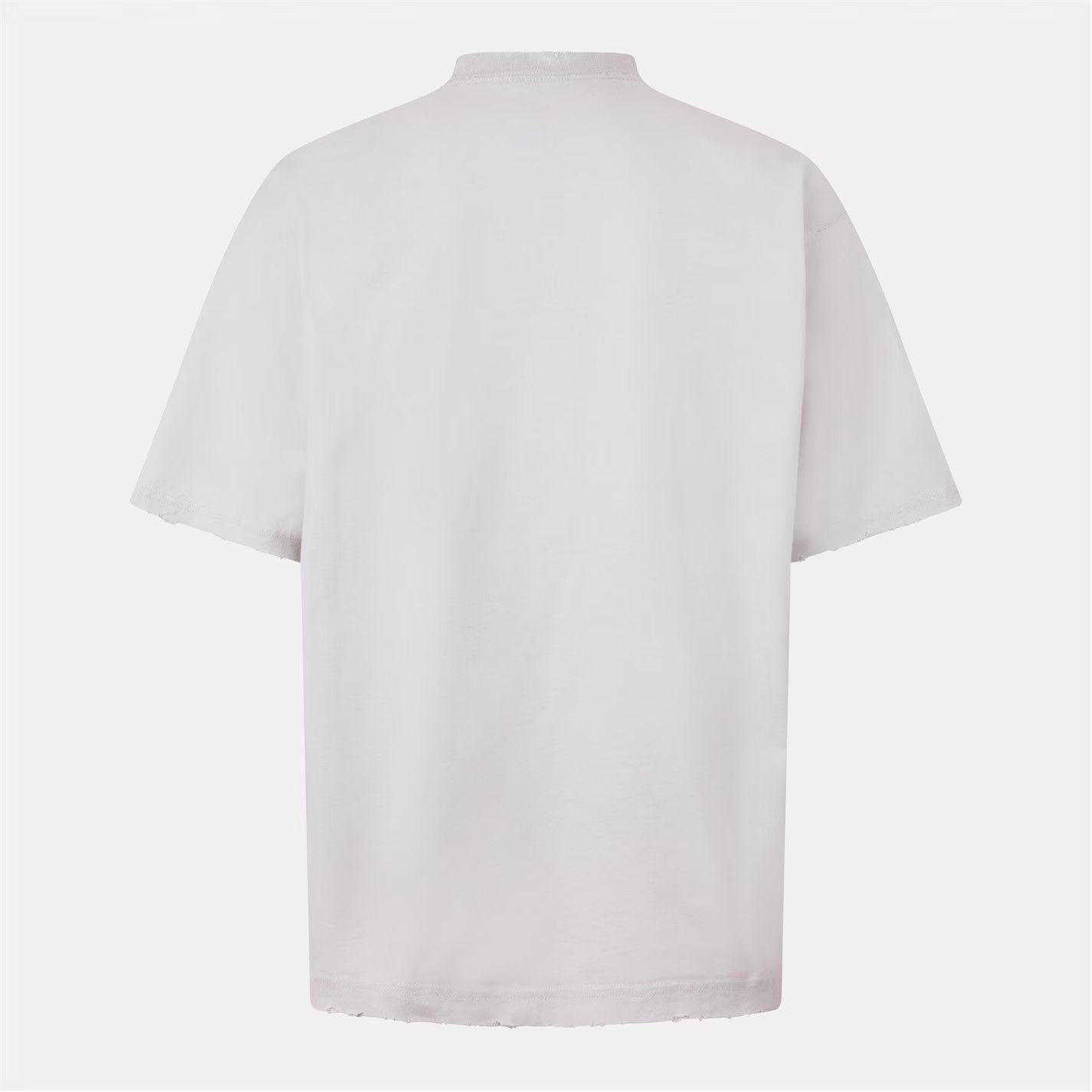 Balenciaga o1g2r1mq0226 Happy Valentines T-Shirt In Off White Size US XXS / EU 40 - 2 Thumbnail