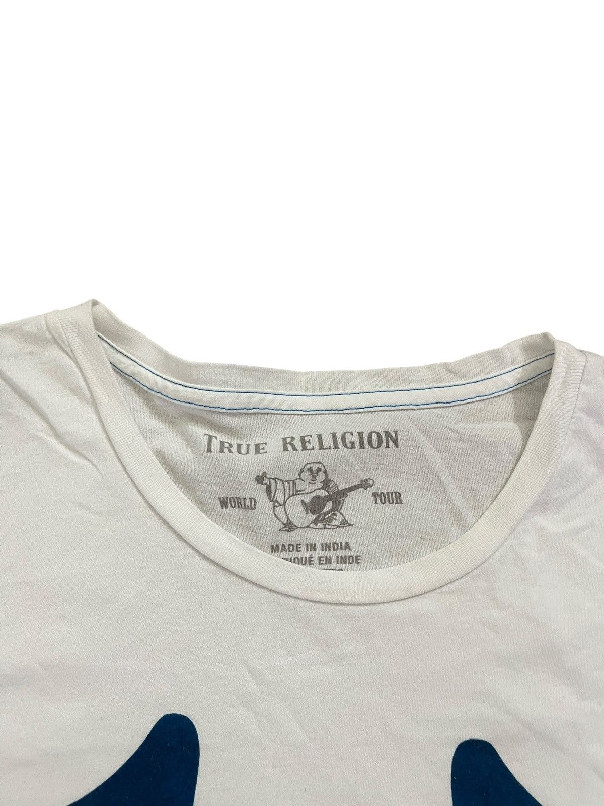 True Religion True Religion Wavy Velvet Logo Tee Size US XL / EU 56 / 4 - 3 Thumbnail
