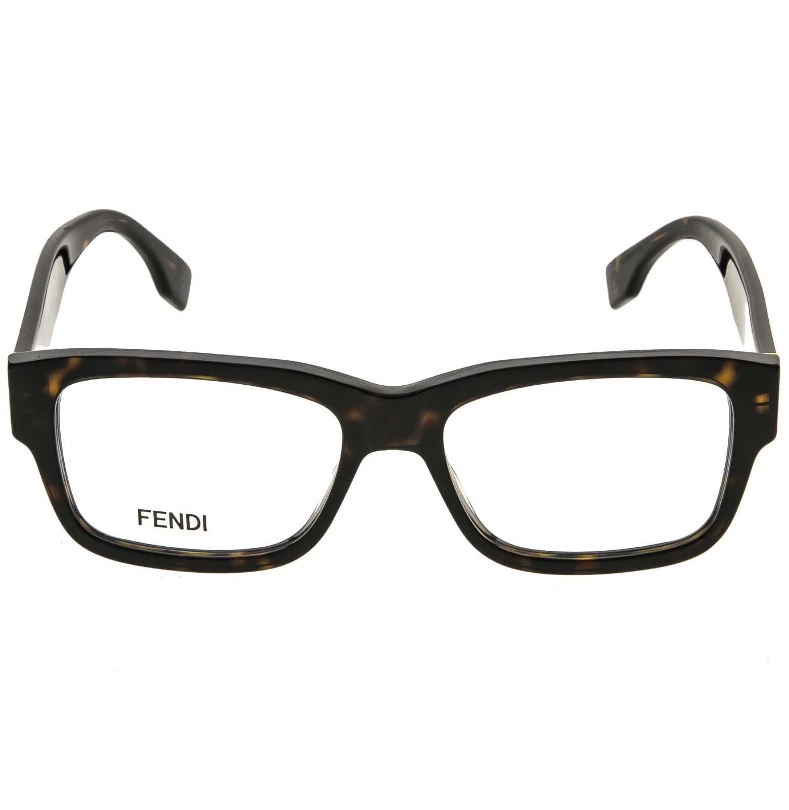 Fendi FENDI FE50079I 50079 SIGNATURE Brown Optical Frame 052 Size ONE SIZE - 7 Thumbnail
