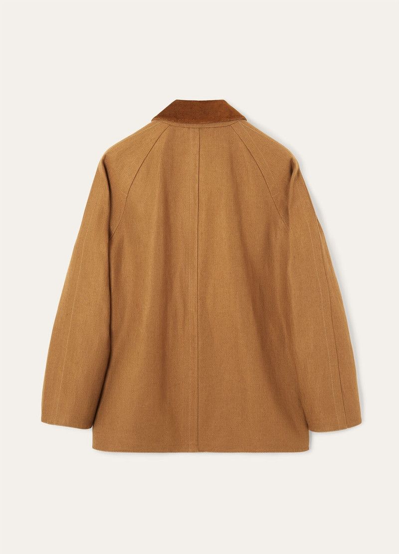 Loro Piana o1w1db10226 FAP1446 Morris Car Coat in Brown Size US XL / EU 56 / 4 - 6 Thumbnail
