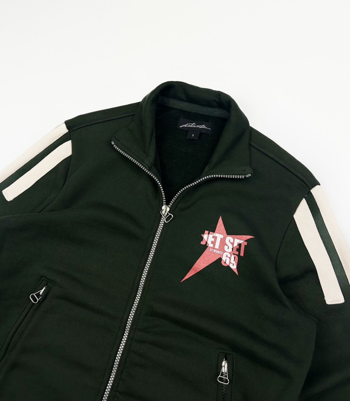 JET SET × Patagonia × Vintage Vintage Jet Set Zip up Sweatshirt Star Logo Archive Y2k Size US S / EU 44-46 / 1 - 5 Thumbnail