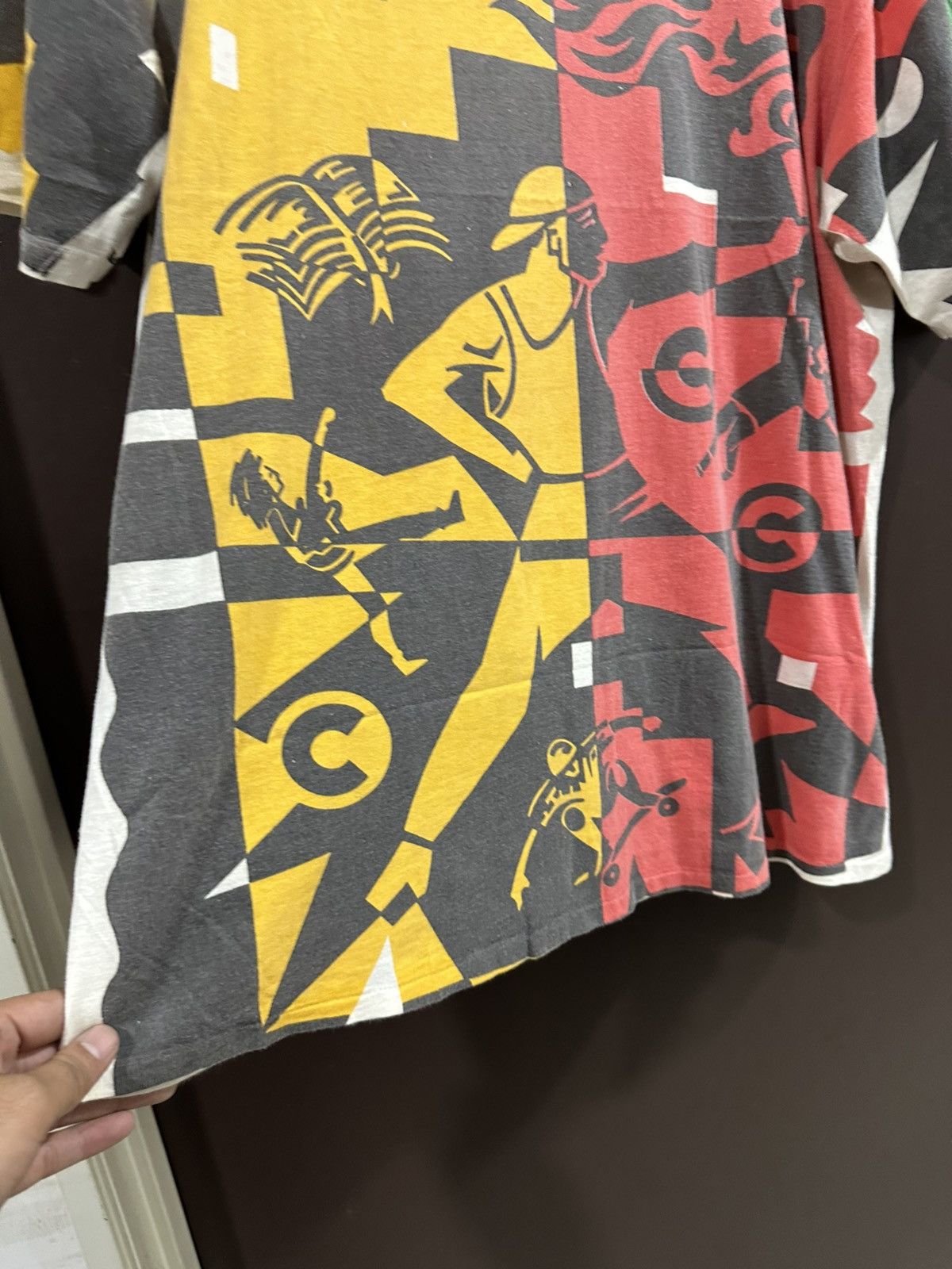 Band Tees × Vintage Vintage 1993 Corner Stones Festival AOP Shirt Size US XL / EU 56 / 4 - 6 Thumbnail