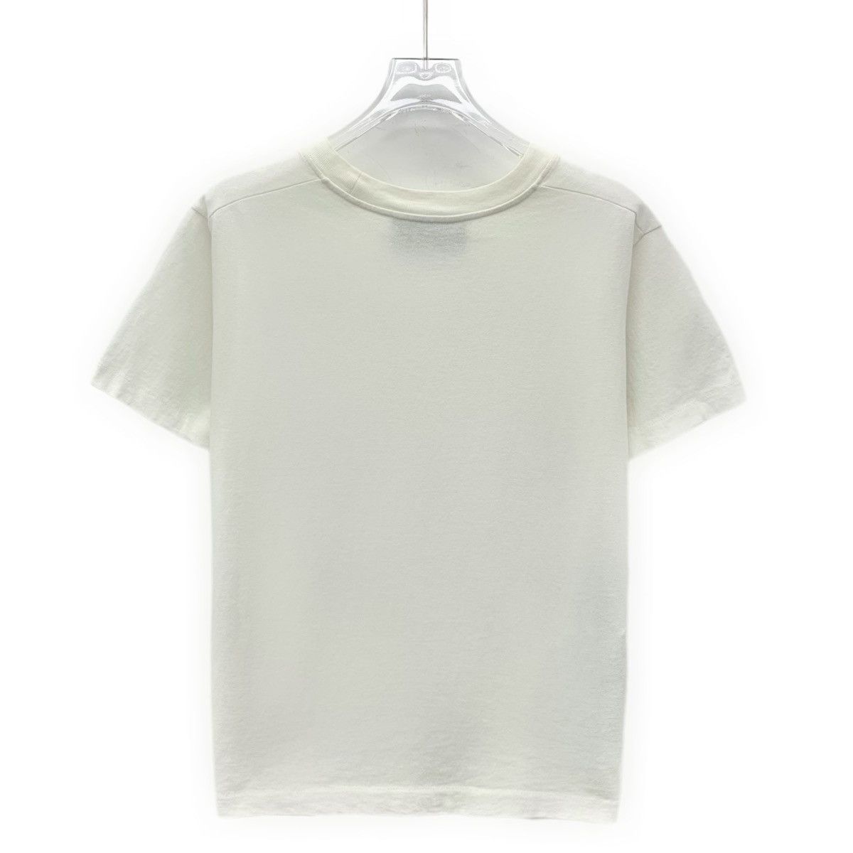 Gucci Gucci White Logo Printed Short Sleeve T-Shirt K26WX Size XS / US 0-2 / IT 36-38 - 2 Thumbnail
