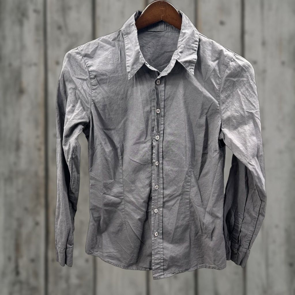 Vintage Vintage CP Shades Blouse Women's Small Button-Front Cottagecore Brown Long Sleeve Top Size S / US 4 / IT 40 - 1 Thumbnail