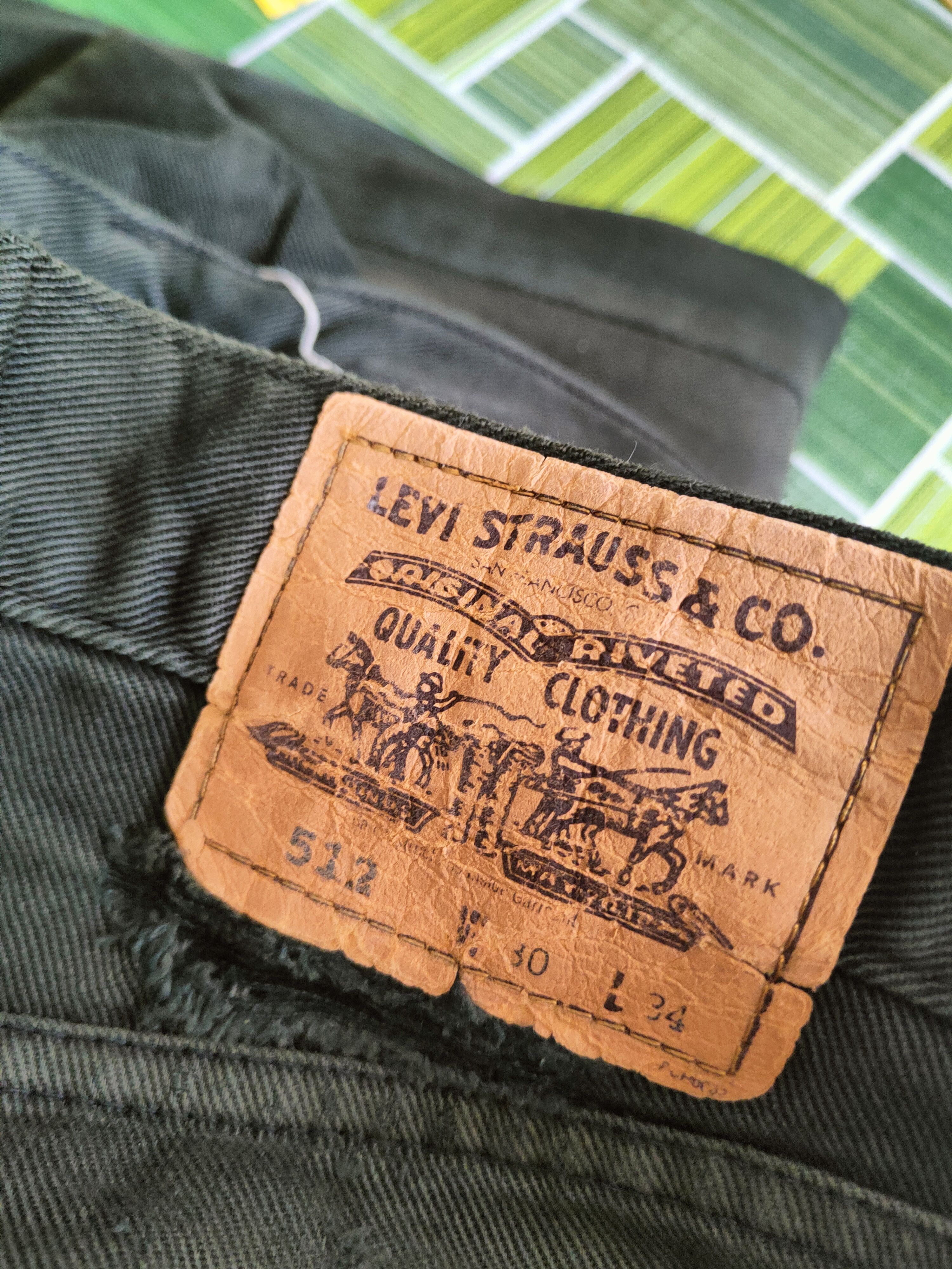 Levi's Levi's Black Distressed ripped vintage denim Jeans #S2819 Size US 30 / EU 46 - 13 Thumbnail