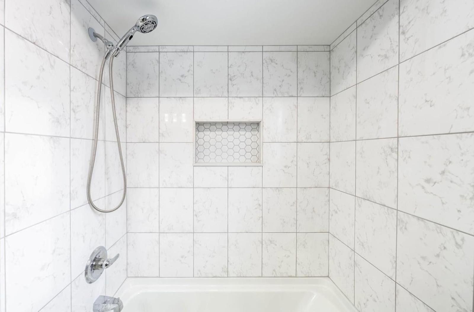 Niche Recessed Bathroom Shower Shampoo Shelf Size ONE SIZE - 3 Thumbnail