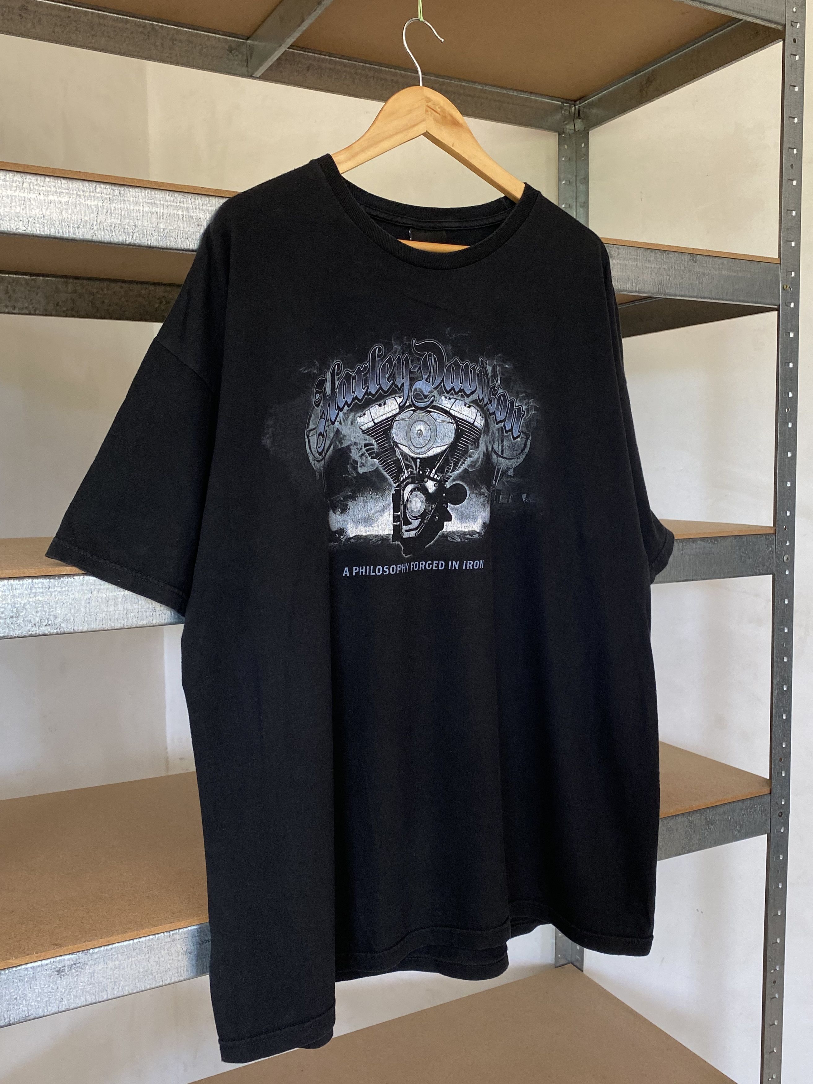 Harley Davidson Harley Davidson Vintage 2012 Tucson Arizona Faded T-shirt Size US XXL / EU 58 / 5 - 5 Thumbnail