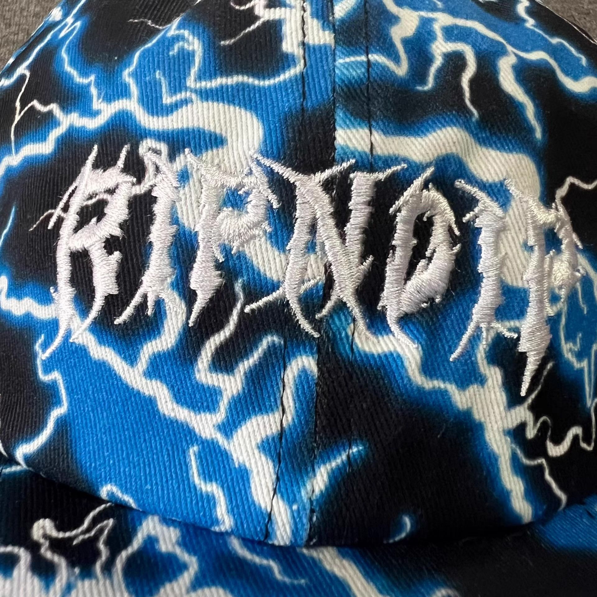 RIPNDIP Ripndip embroidered lightningcurved brim baseball cap Q7 Size ONE SIZE - 7 Thumbnail