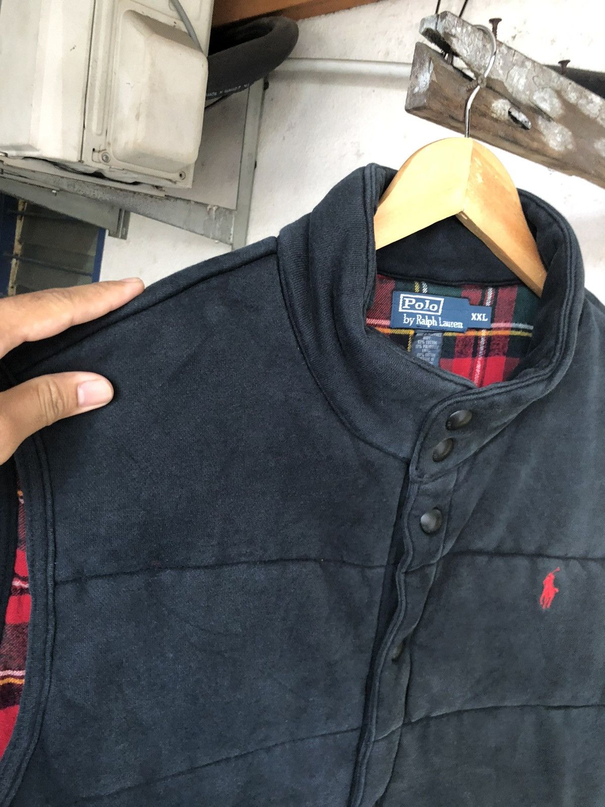 Polo Ralph Lauren Vintage Polo Ralph Lauren Faded Puffer Vest Jacket Size US XXL / EU 58 / 5 - 9 Thumbnail