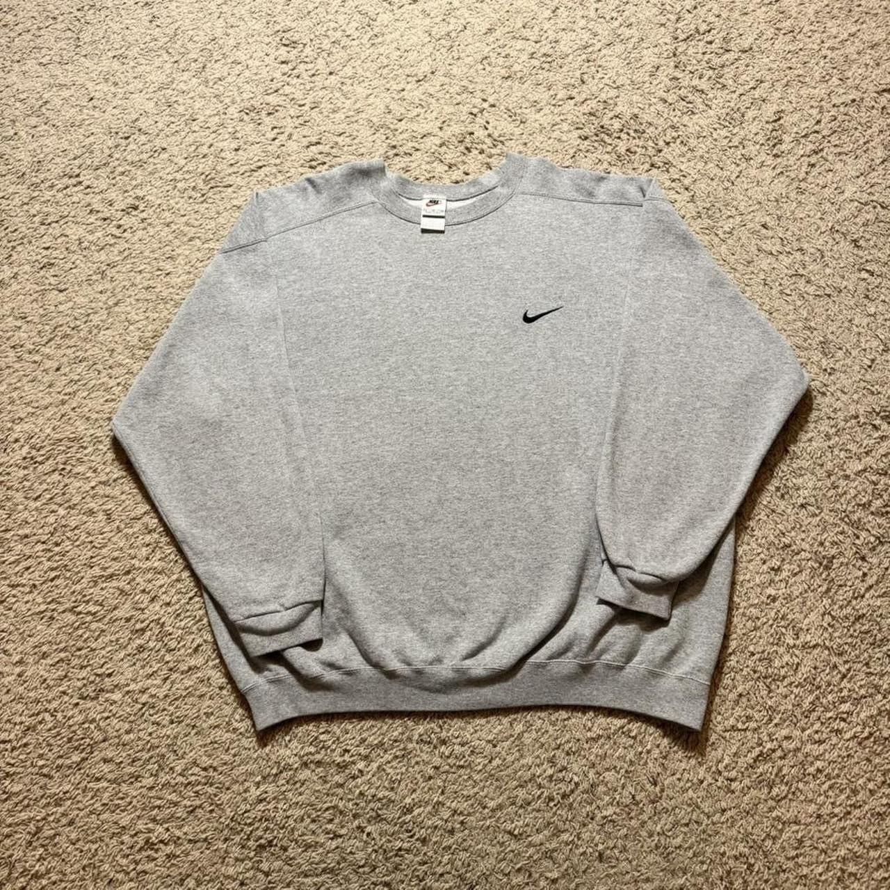 Nike Vintage Nike 90s Made in USA Grey Sweatshirt XL Size US XL / EU 56 / 4 - 4 Thumbnail