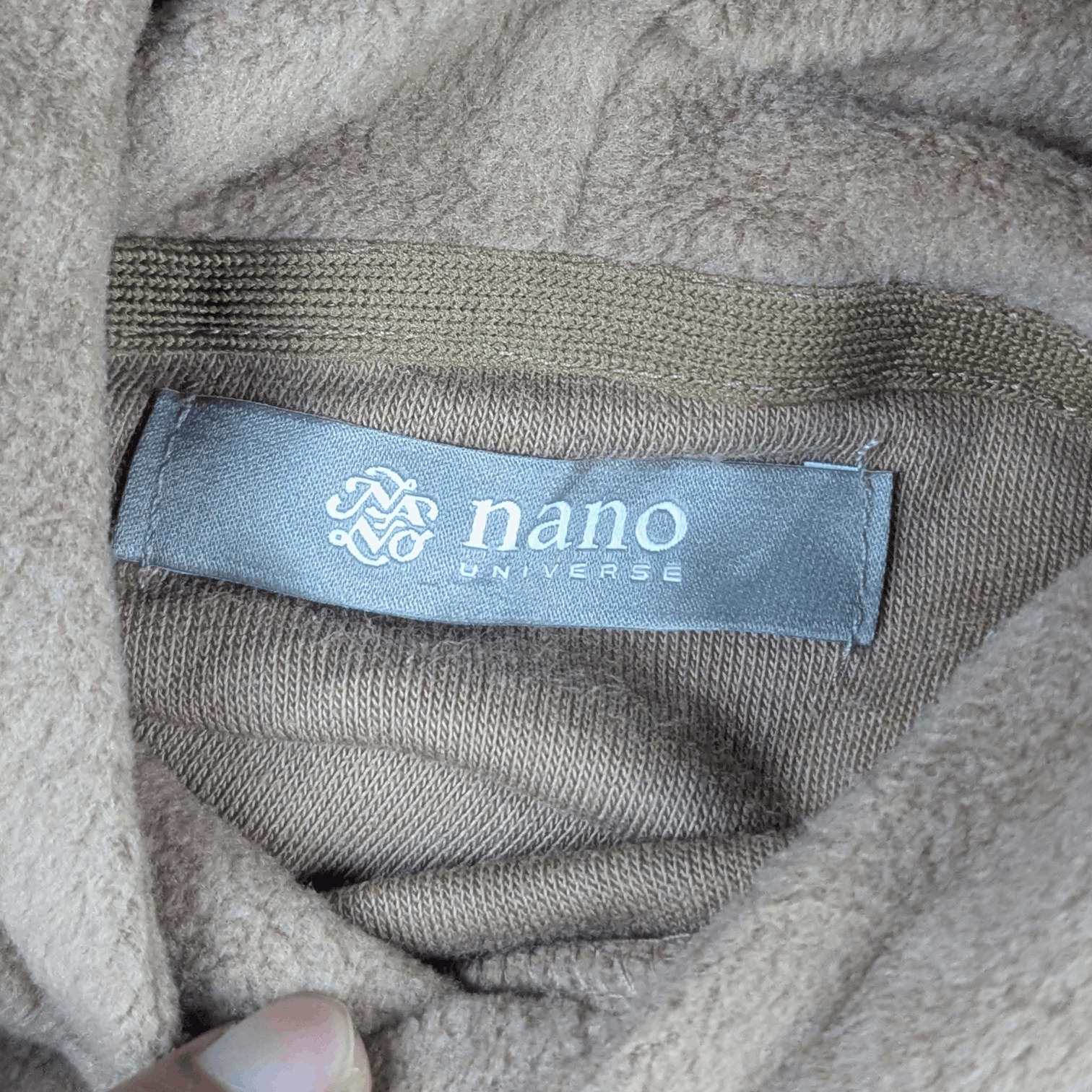 NANO universe NANO UNIVERSE Fleece Jumper Sweatshirt Hoodie Size L / US 10 / IT 46 - 8 Thumbnail