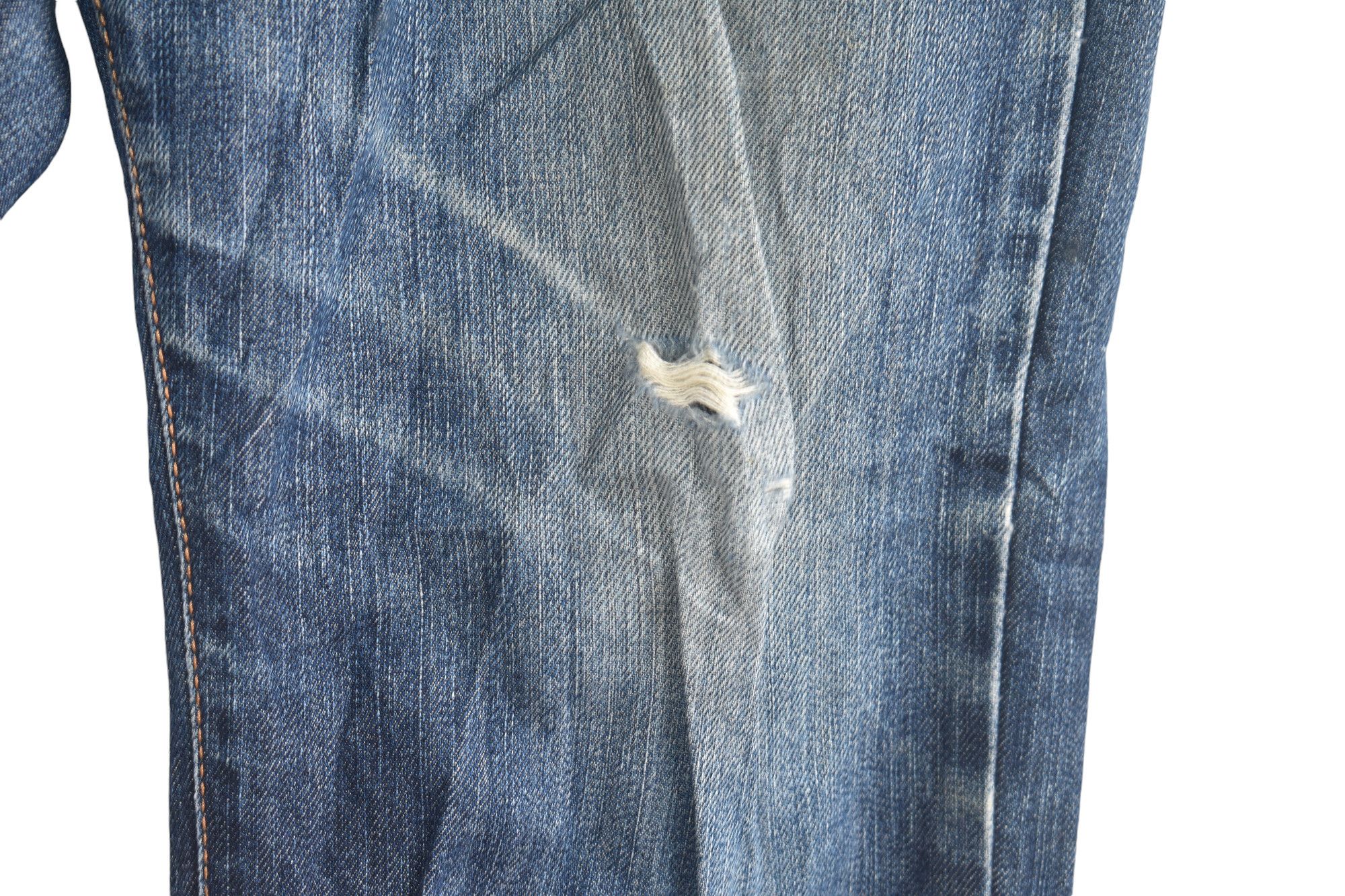 Edwin Vintage Edwin Distress Jeans W33 Size US 33 - 3 Thumbnail
