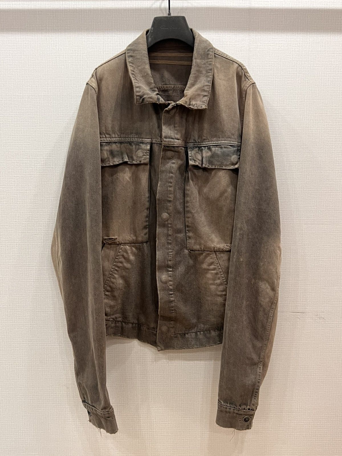 Rick Owens Rick owens 2006 dustulator denim jacket Size US L / EU 52-54 / 3 - 1 Thumbnail