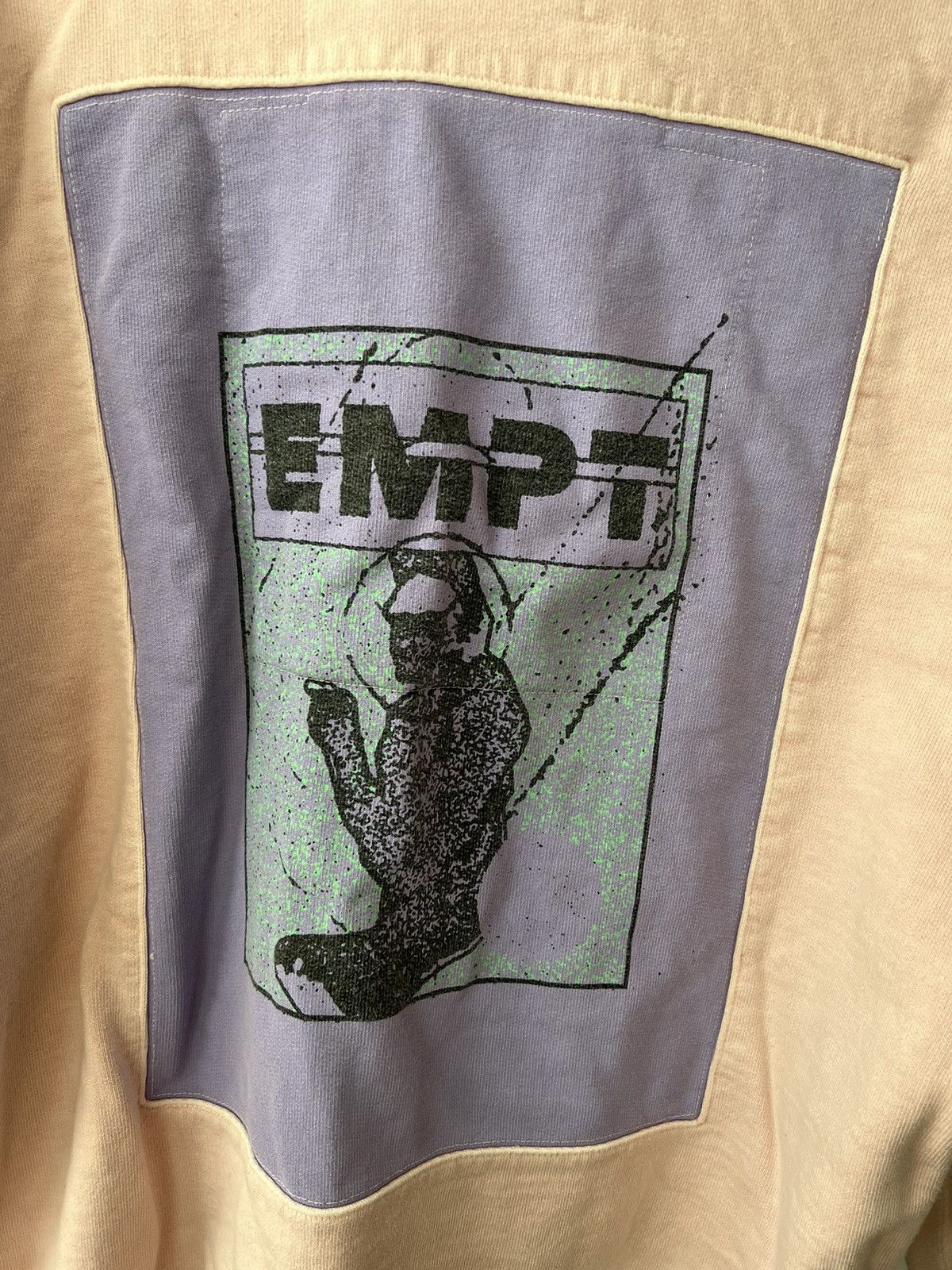 Cav Empt Cav Empt cut and sew paneled hoodie Size US XL / EU 56 / 4 - 3 Thumbnail