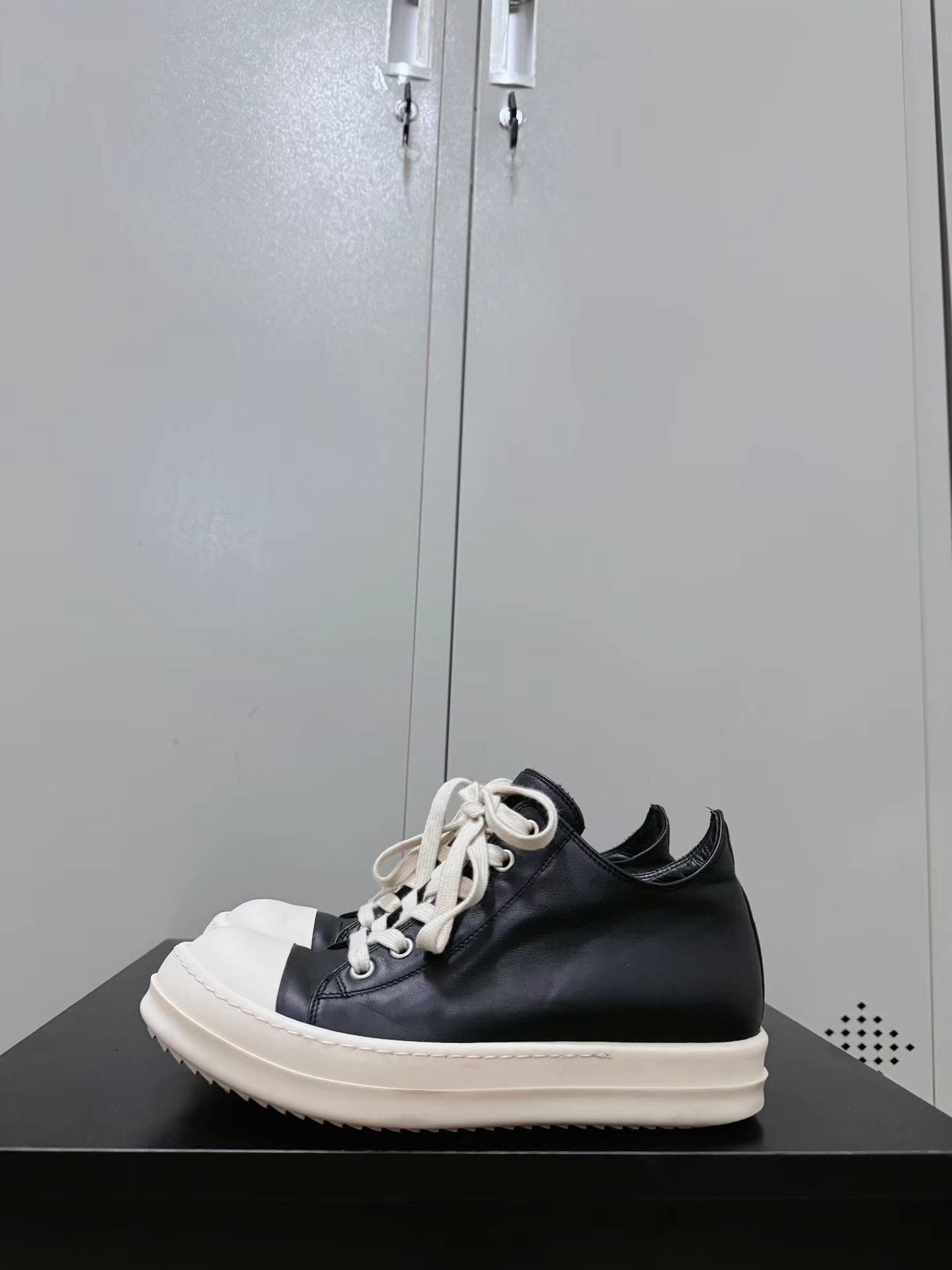 Rick Owens Rick Owens leather Converse high-top Size US 6.5 / IT 36.5 - 8 Thumbnail