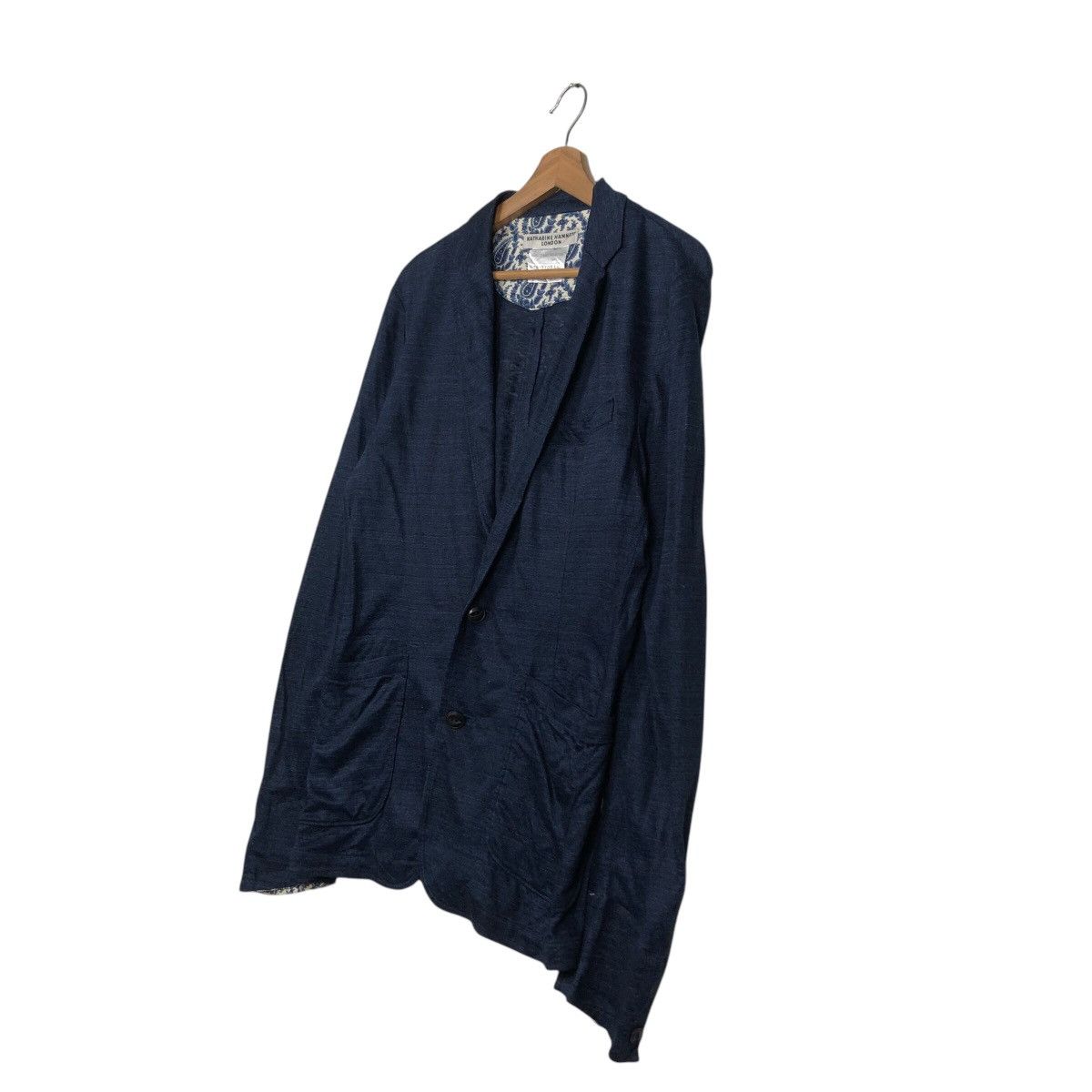 Japanese Brand 📌Vintage Chore Work Jacket Blanket Katharine Hamnett London Size US L / EU 52-54 / 3 - 8 Thumbnail