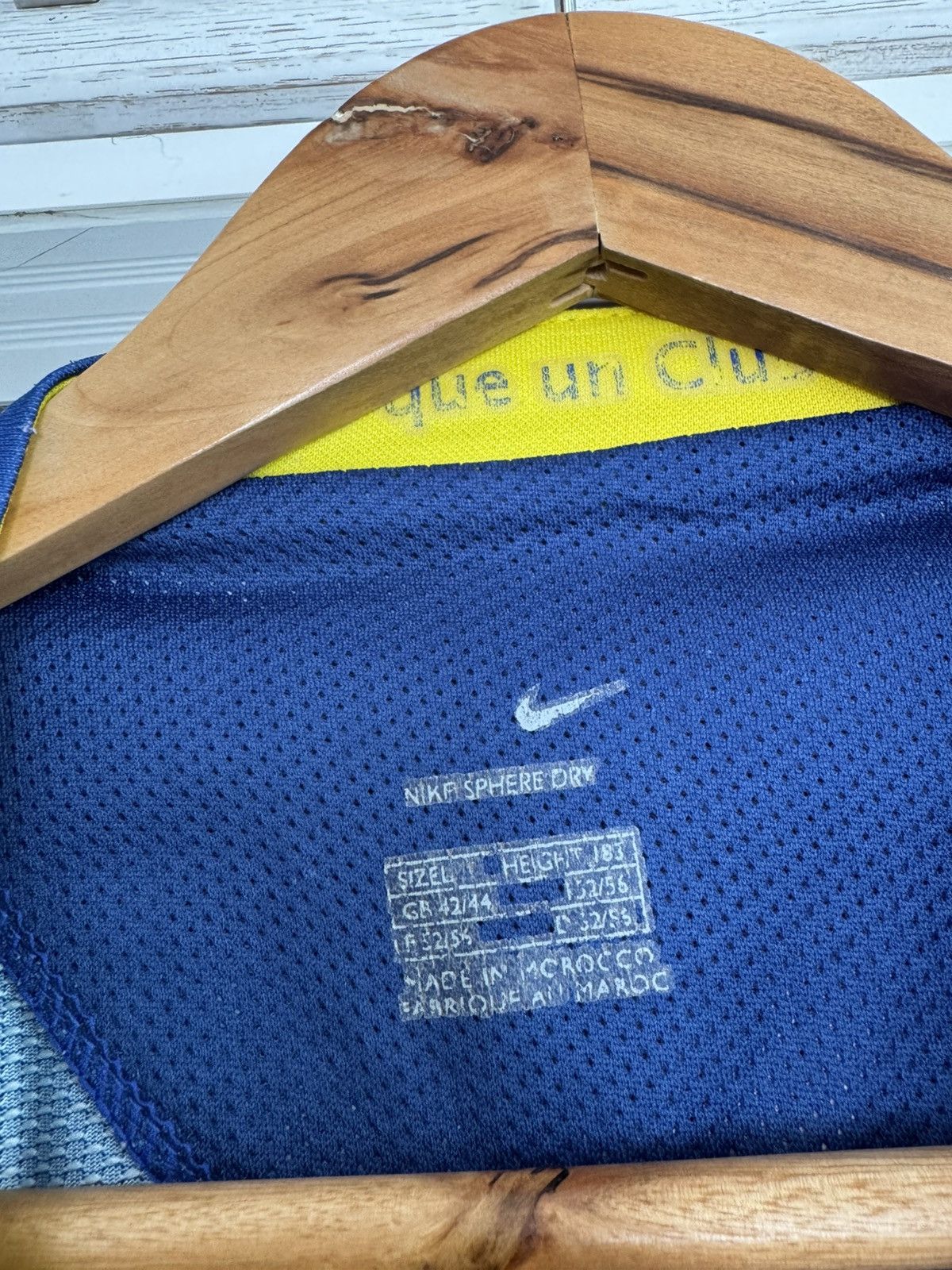 Nike × Vintage Vintage Gudjohnsen #7 Barcelona 2006-2007 Home Soccer Jersey Size US L / EU 52-54 / 3 - 15 Thumbnail