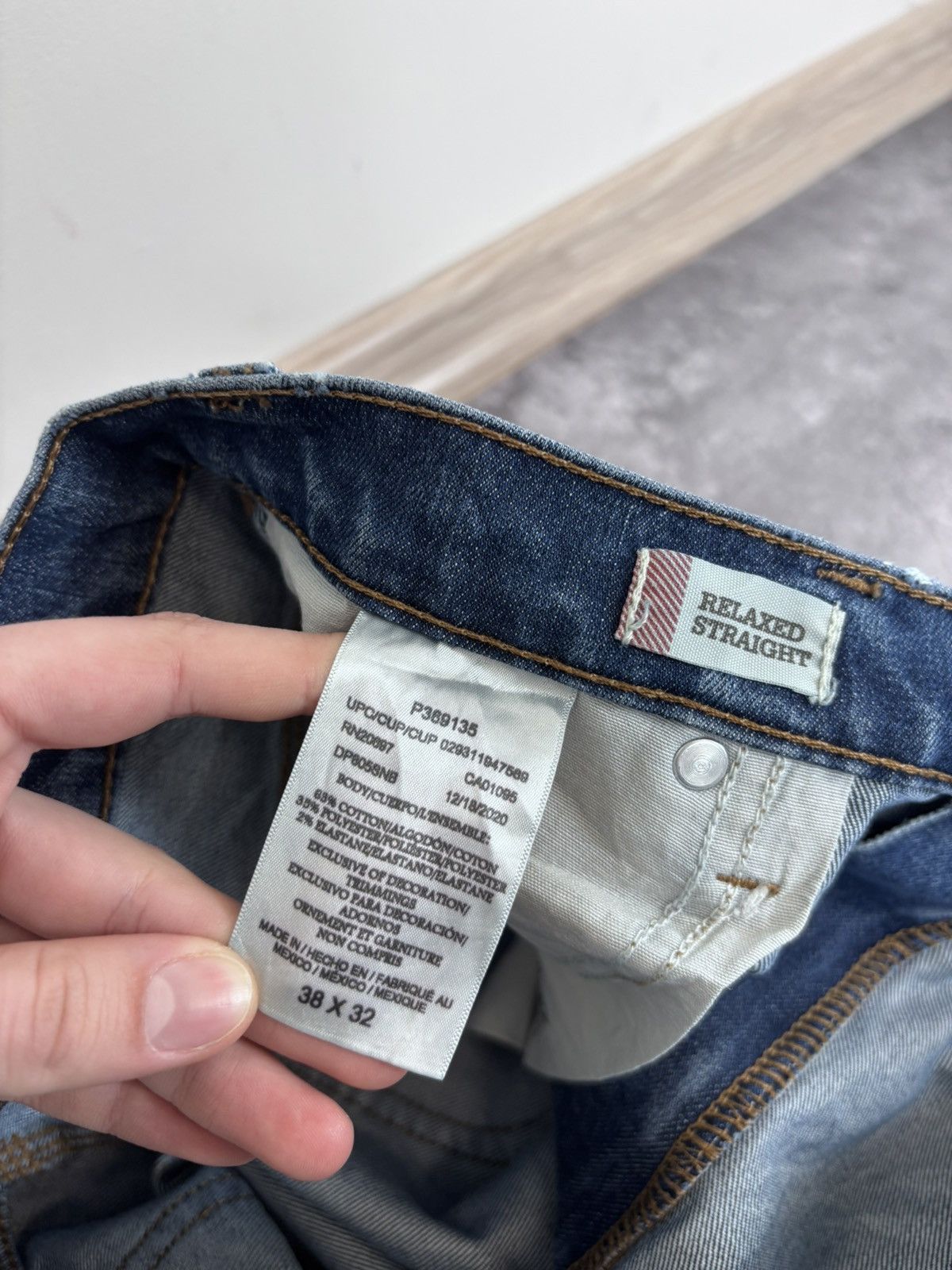 Dickies Dickies Men’s Carpenter Denim Jeans Flex Relaxed Straight Size US 38 / EU 54 - 22 Thumbnail