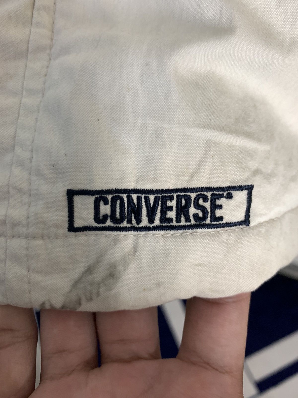 Converse × Vintage Vintage Converse Full Zip Lightweight Jacket Size US L / EU 52-54 / 3 - 7 Thumbnail