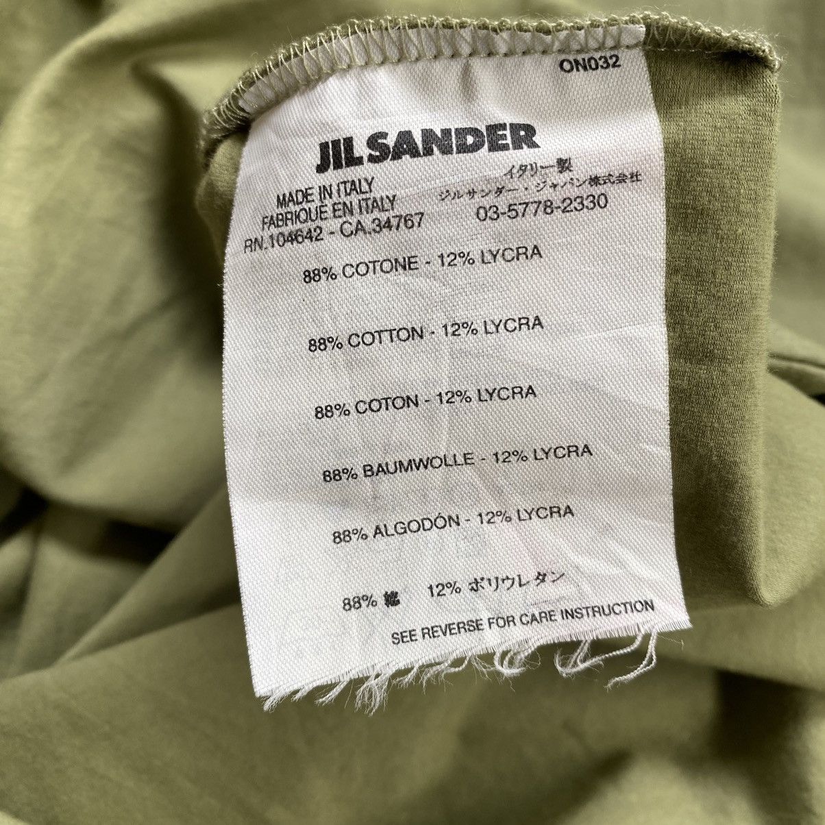 Jil Sander Jil Sander Green Sage Blueses Long Sleeve Womens Size M / US 6-8 / IT 42-44 - 8 Thumbnail