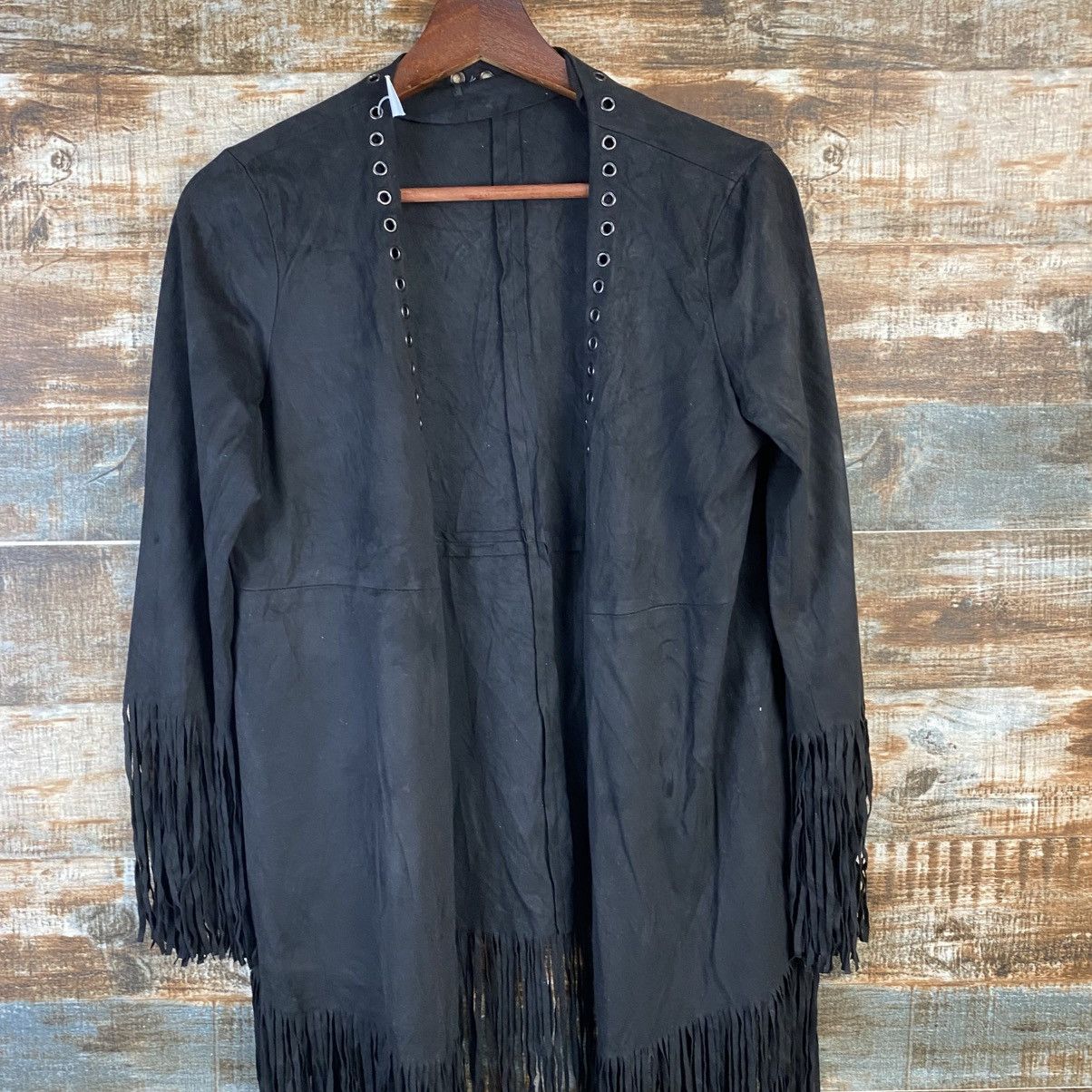 Vintage DL Japan streetwear cardigan Black #C1141 Size M / US 6-8 / IT 42-44 - 2 Thumbnail