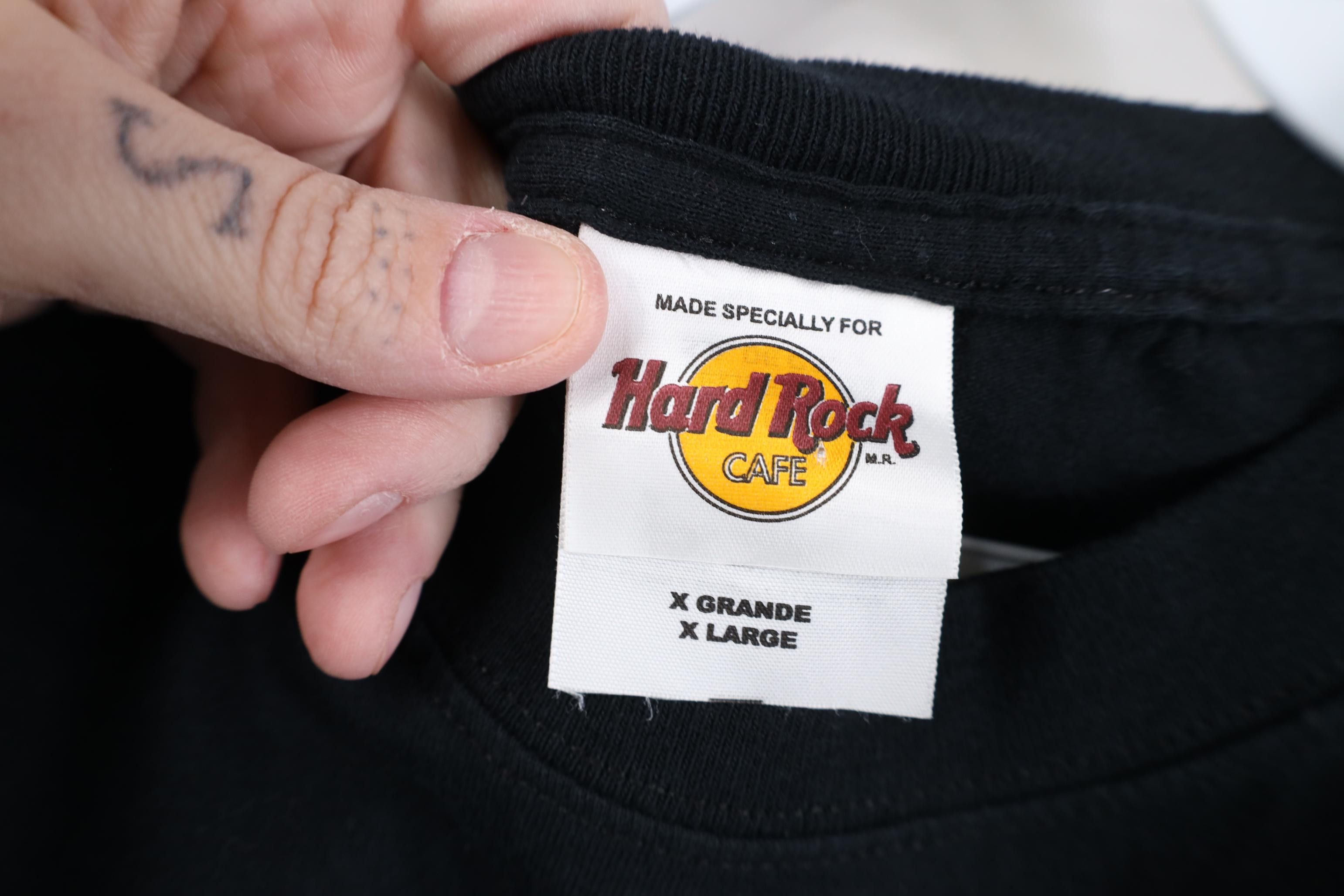 Hard Rock Cafe Vintage 90s Y2K Hard Rock Cafe Tijuana Short Sleeve T-Shirt Size US XL / EU 56 / 4 - 8 Thumbnail