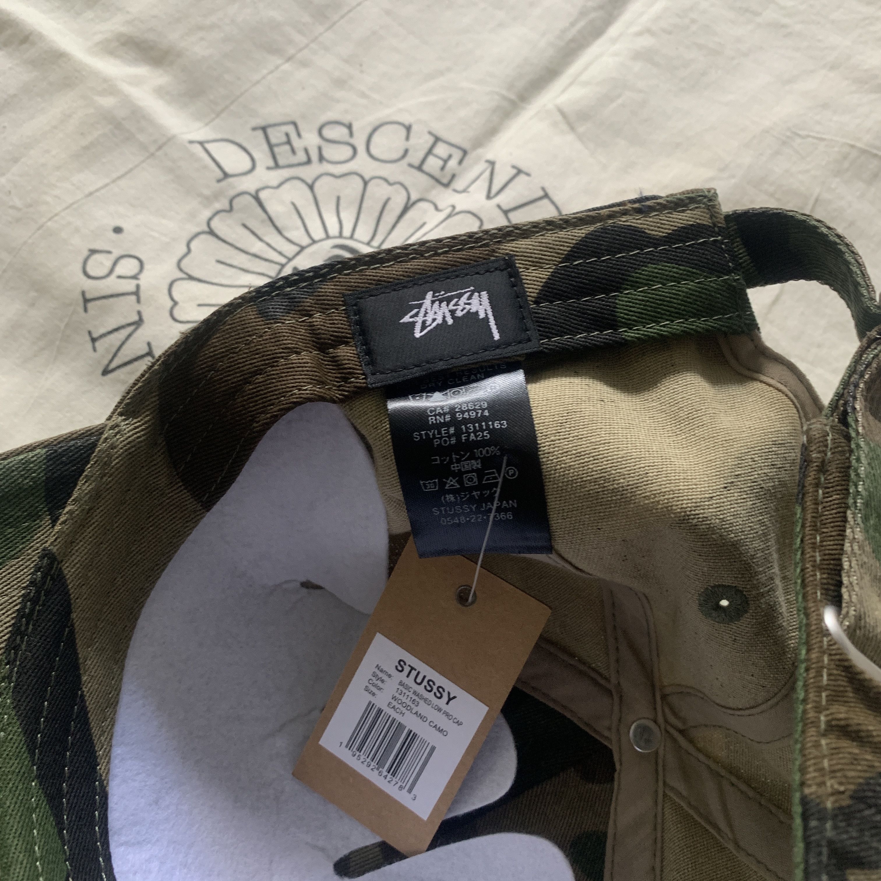 Stussy Stussy basic washed low pro cap Size ONE SIZE - 5 Thumbnail
