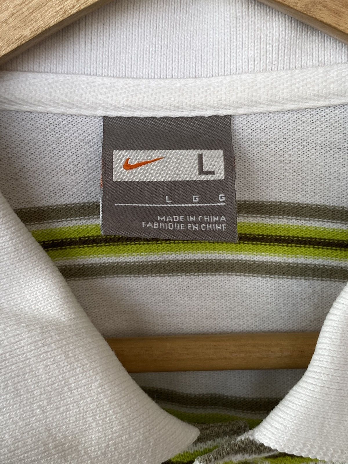 Nike Vintage Nike Stripe Polo Shirt Size US M / EU 48-50 / 2 - 3 Thumbnail