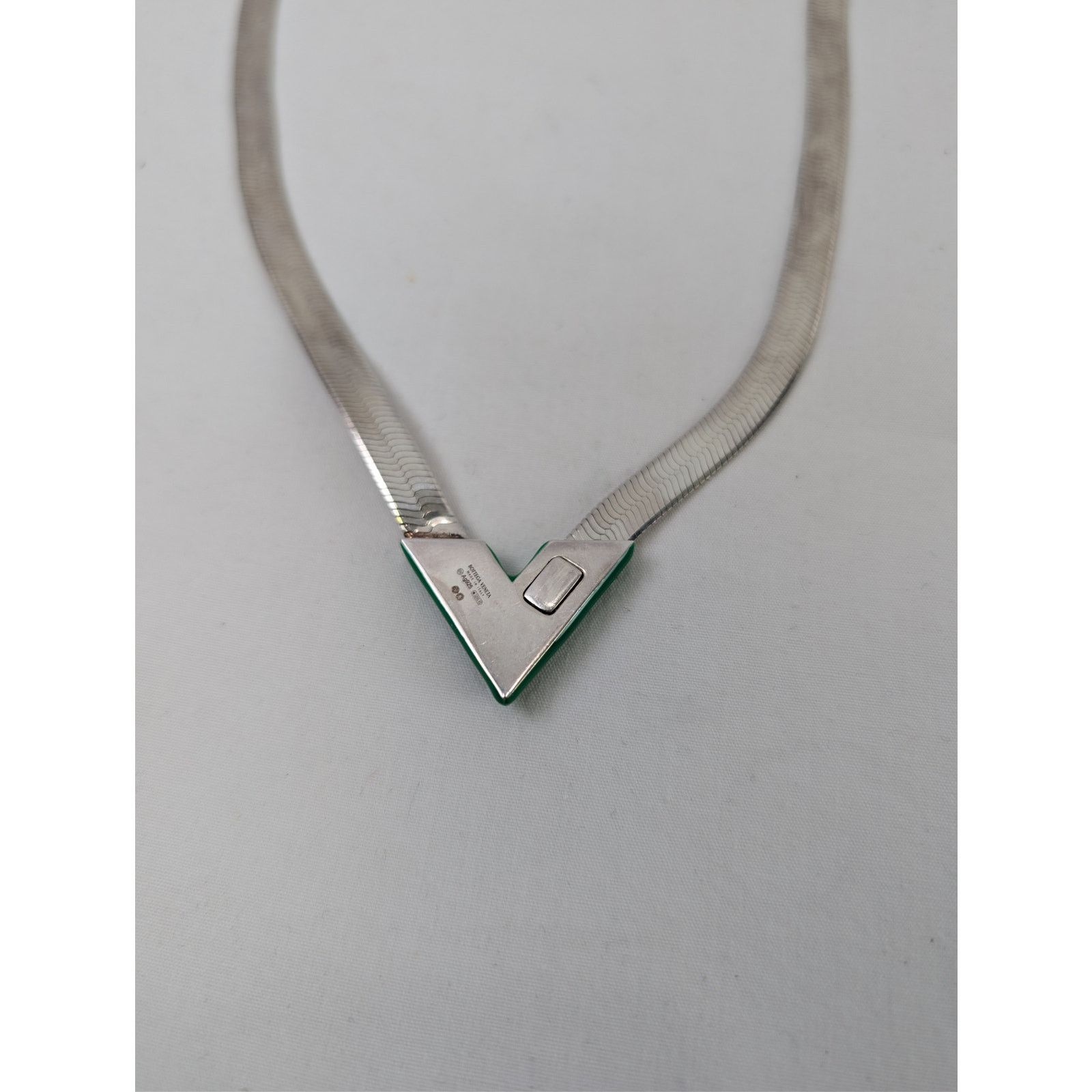 Bottega Veneta o1rshd1 Size: OS/ Sterling Silver / Enamel Necklace Parakeet Size ONE SIZE - 9 Thumbnail