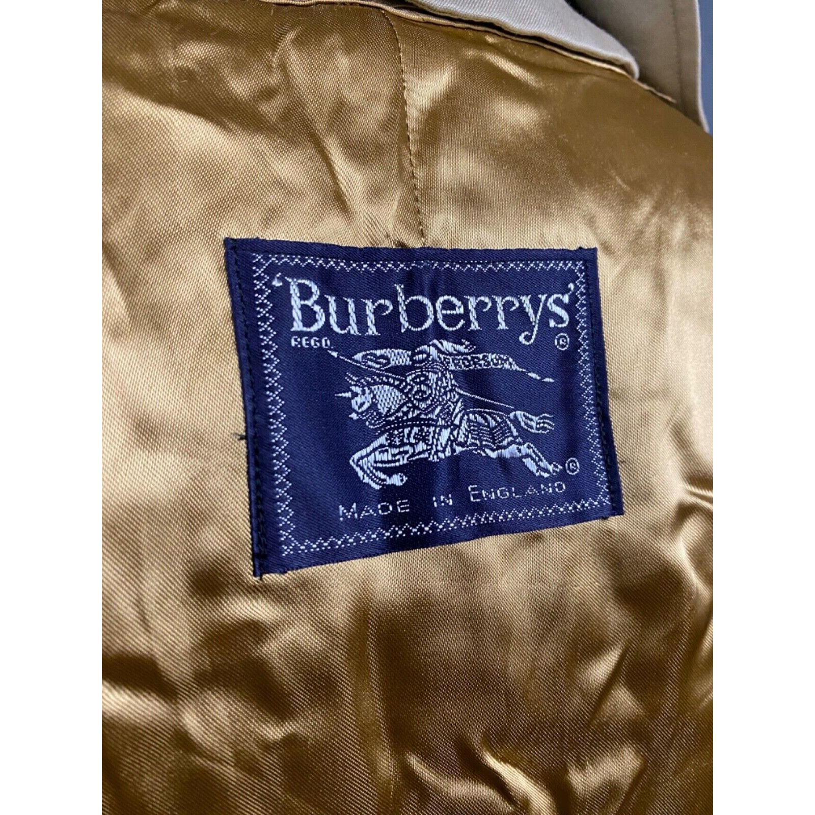 Burberry Burberry + Wool Liner Nova Check Men's Beige Trench Coat Siz Size US L / EU 52-54 / 3 - 9 Thumbnail