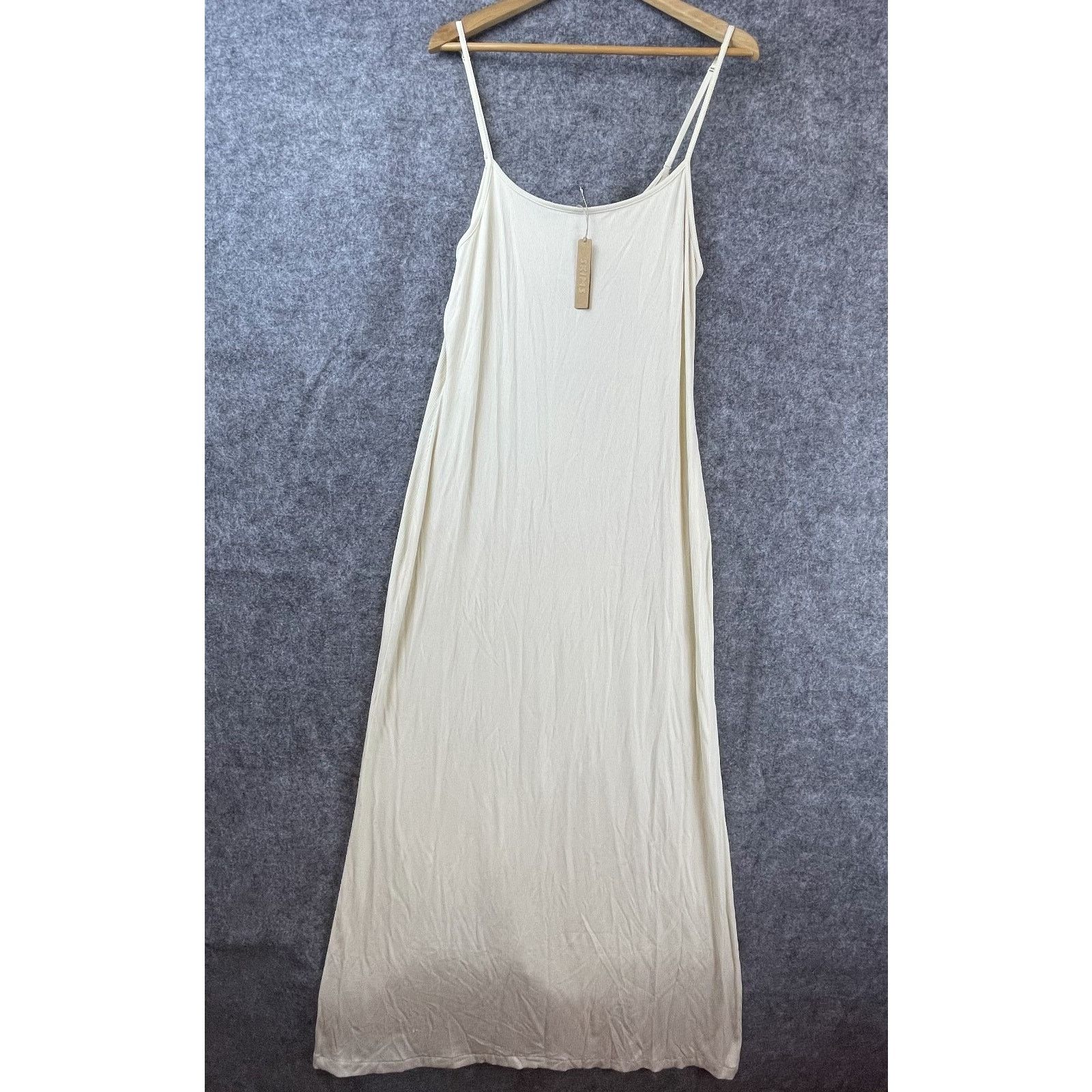 SKIMS Skims Soft Lounge Slip Mini Dress Women 4X White Ribbed | Grailed