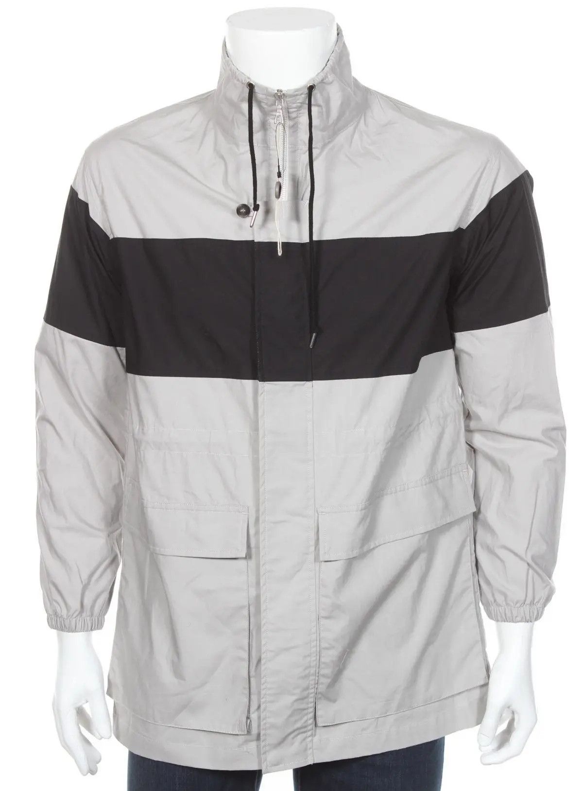 John Elliott Season Nine Gray Black Cotton Lightweight Parka Jacket Size US S / EU 44-46 / 1 - 10 Thumbnail