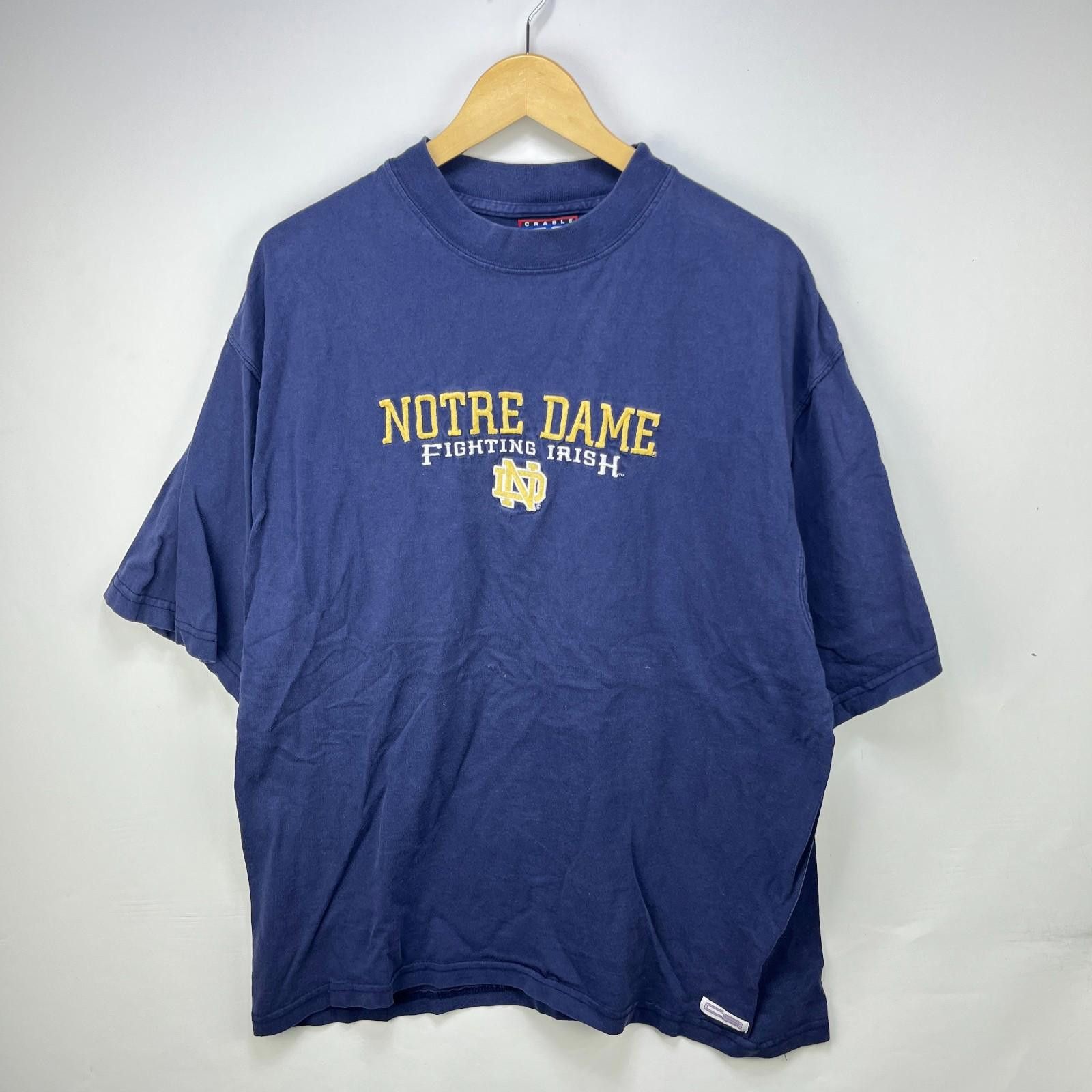 Other Vintage 90s Notre Dame Fighting Irish Faded T-Shirt Large Size ONE SIZE - 1 Thumbnail