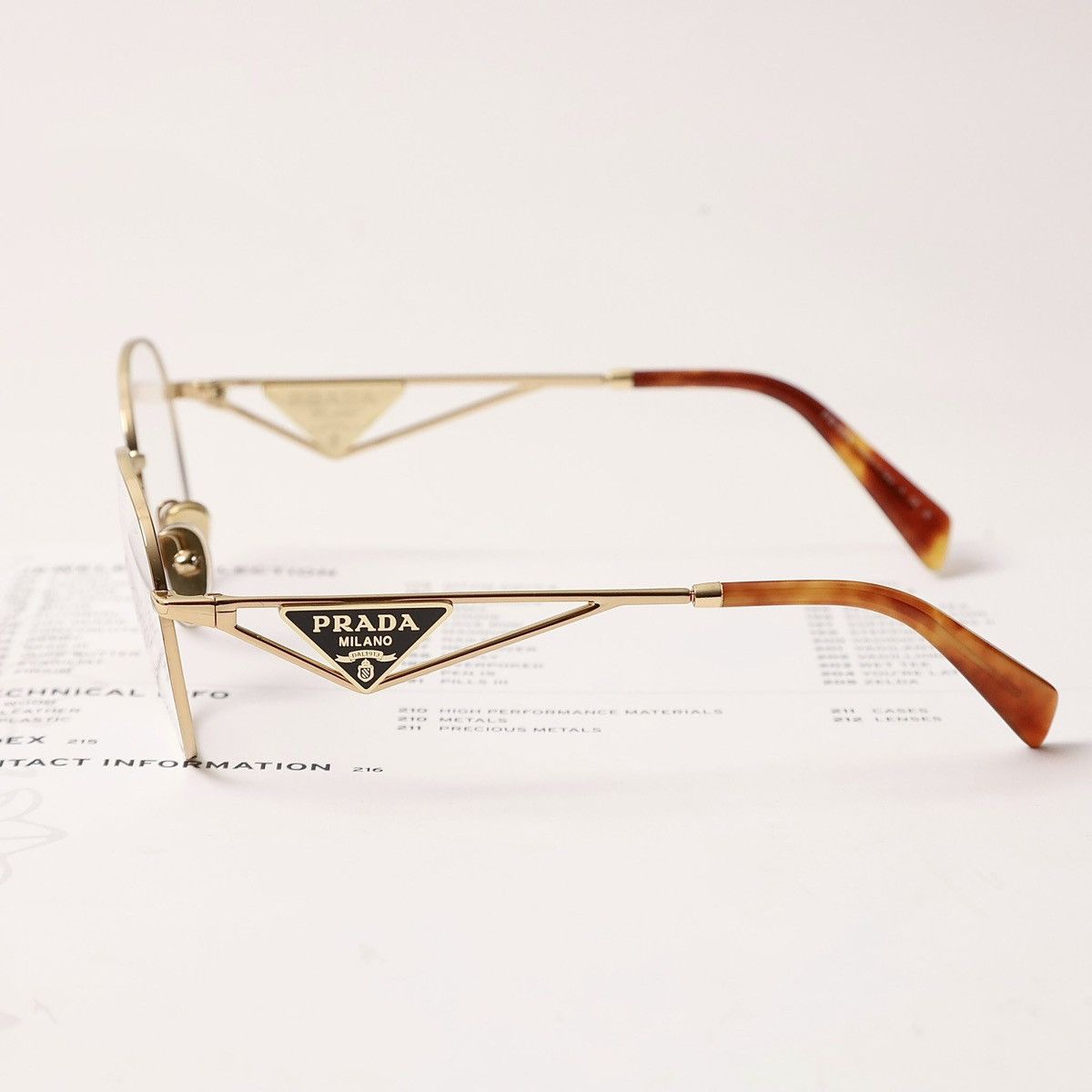 Prada PRADA 0PR A50V GLASSES Size ONE SIZE - 10 Thumbnail