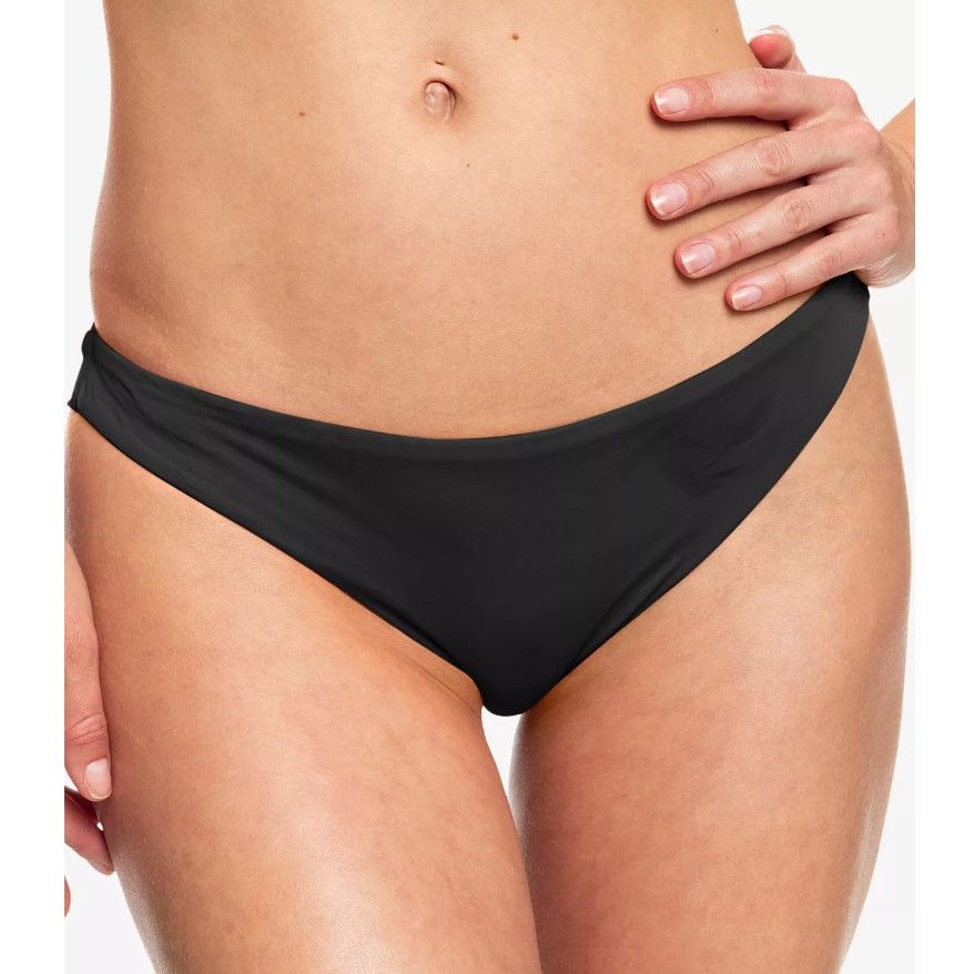Other ROXY Juniors' Beach Classics Cheeky Bikini Bottom Black L Size ONE SIZE - 1 Thumbnail
