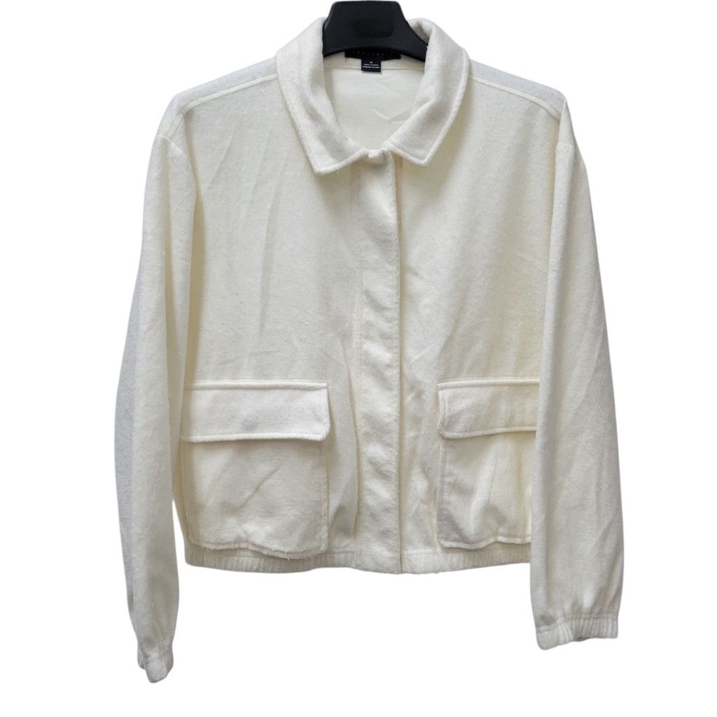 Sanctuary Sanctuary Women's Breezy French Terry Beige Jacket Polyester Size M / US 6-8 / IT 42-44 - 2 Thumbnail