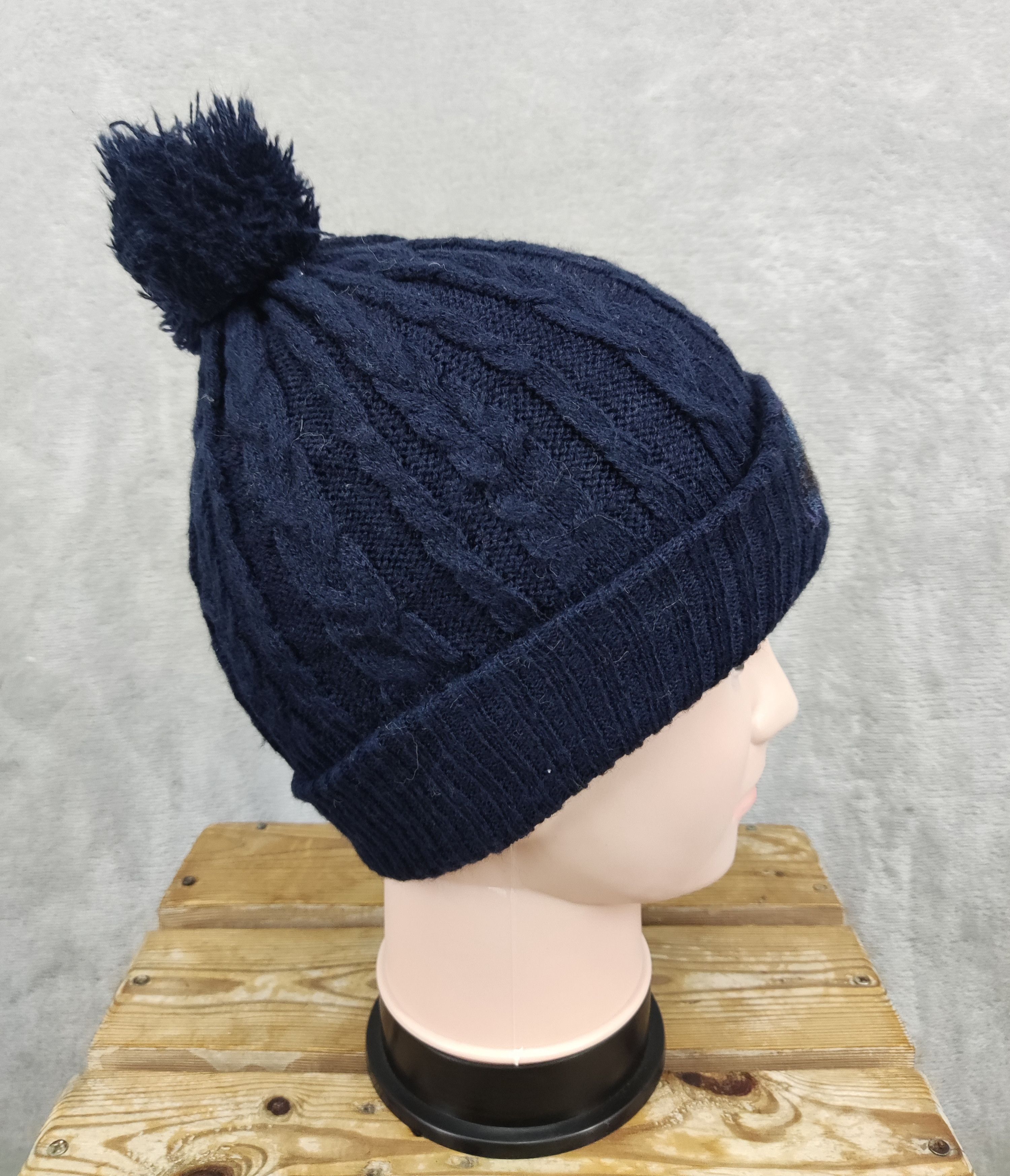 Harris Tweed × Vintage Vintage Harris Tweed Beanie Hat Size ONE SIZE - 5 Thumbnail