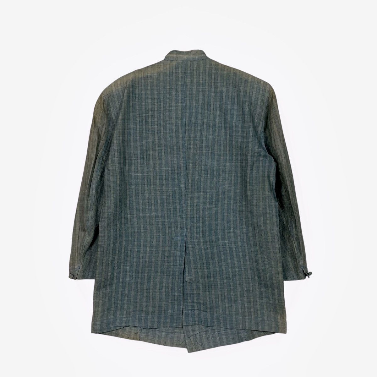 Issey Miyake Vintage 80s Issey Miyake Hickory Faded Jacket Size US M / EU 48-50 / 2 - 7 Thumbnail