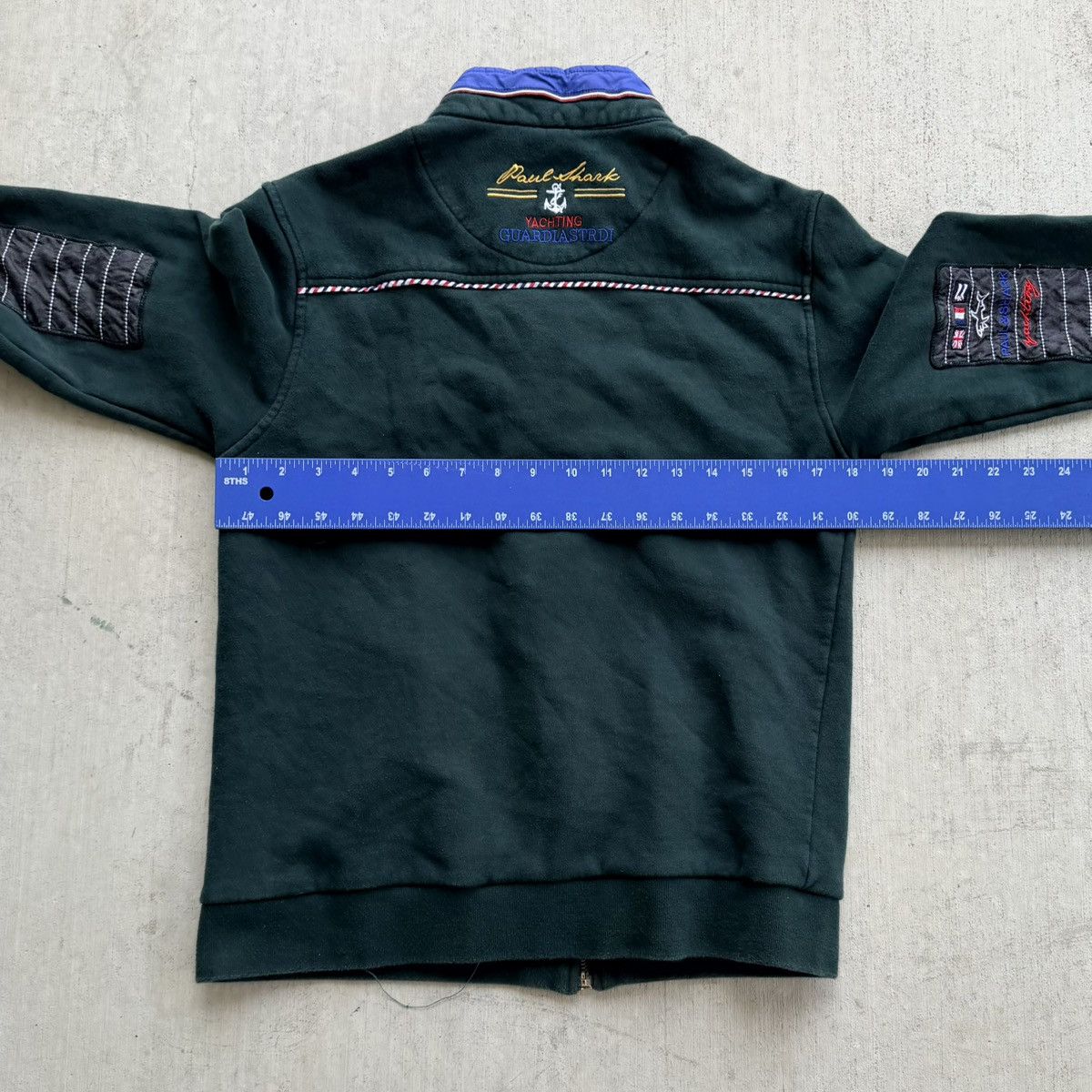 Paul & Shark Paul And Shark Sweatshirt Zip Royal Yachting Club Green XS Size US XS / EU 42 / 0 - 9 Thumbnail