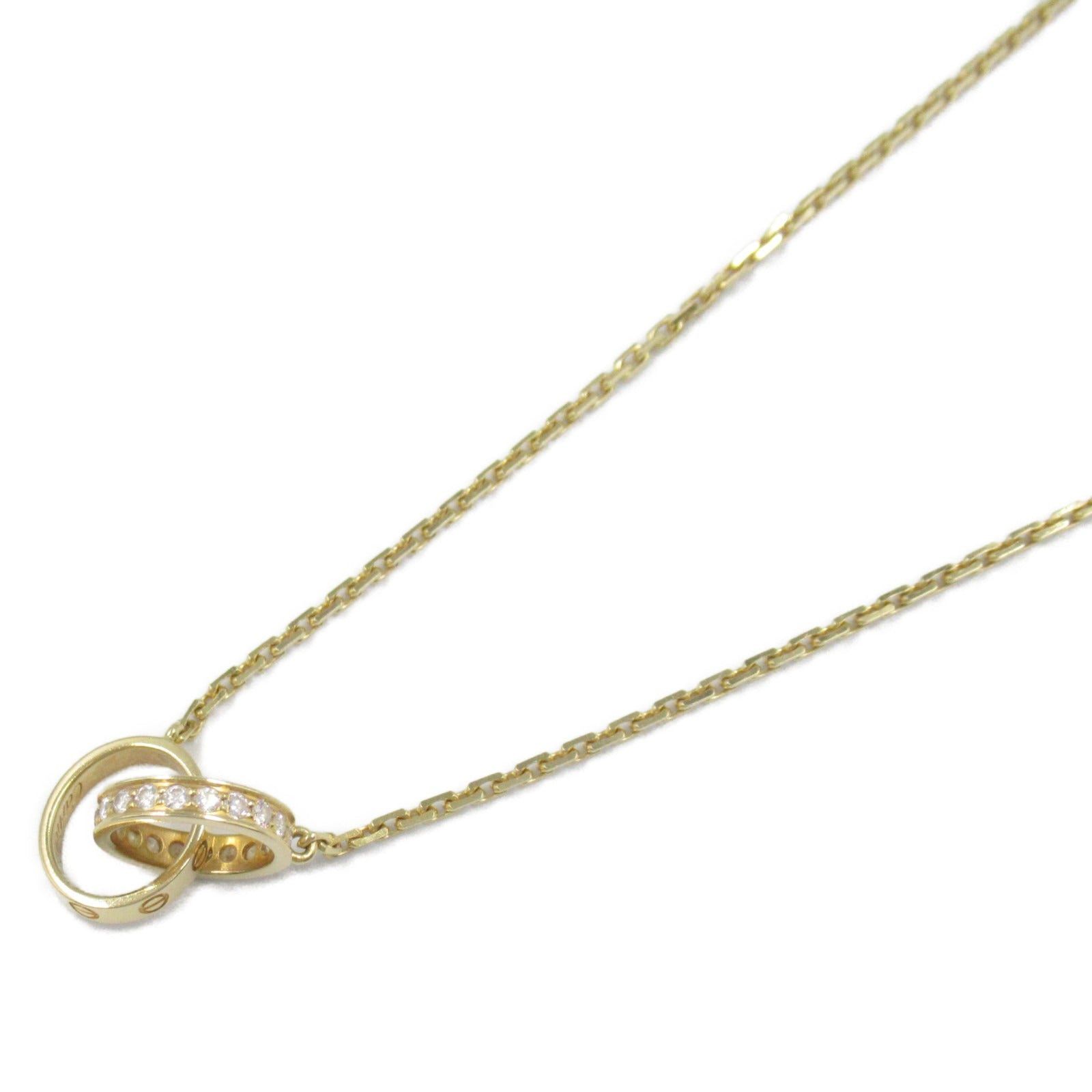 Cartier Cartier Baby Love Diamond Necklace K18 (Yellow Gold) Clear Size ONE SIZE - 1 Thumbnail
