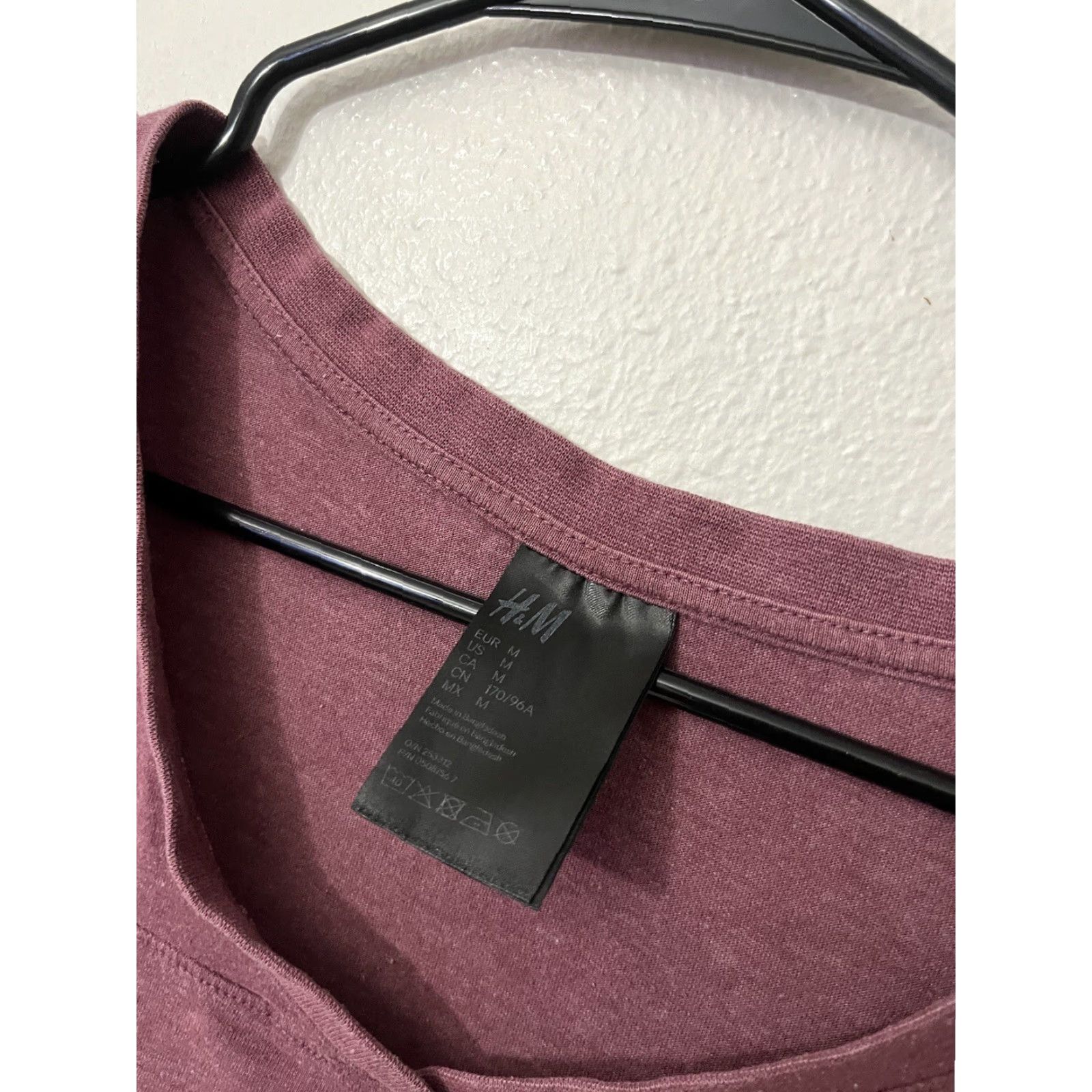 H&M H&M Blouse Round Neck Long Sleeve Pink Women Size M Regular Pullover Lace Casual Top Blouse Shirt Size M / US 6-8 / IT 42-44 - 3 Thumbnail