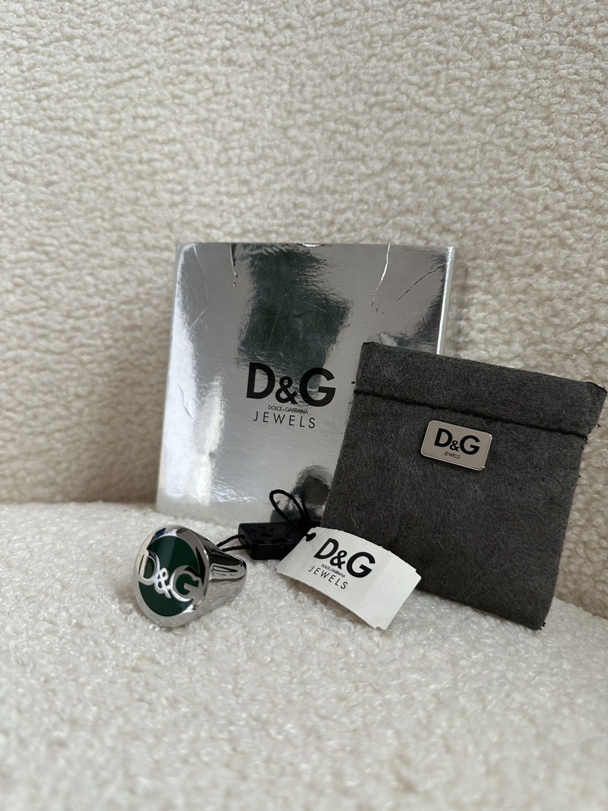 【Dolce & Gabbana】リング DGロゴ Dolce & Gabbana DG logo-plaque Ring | Gold | FARFETCH