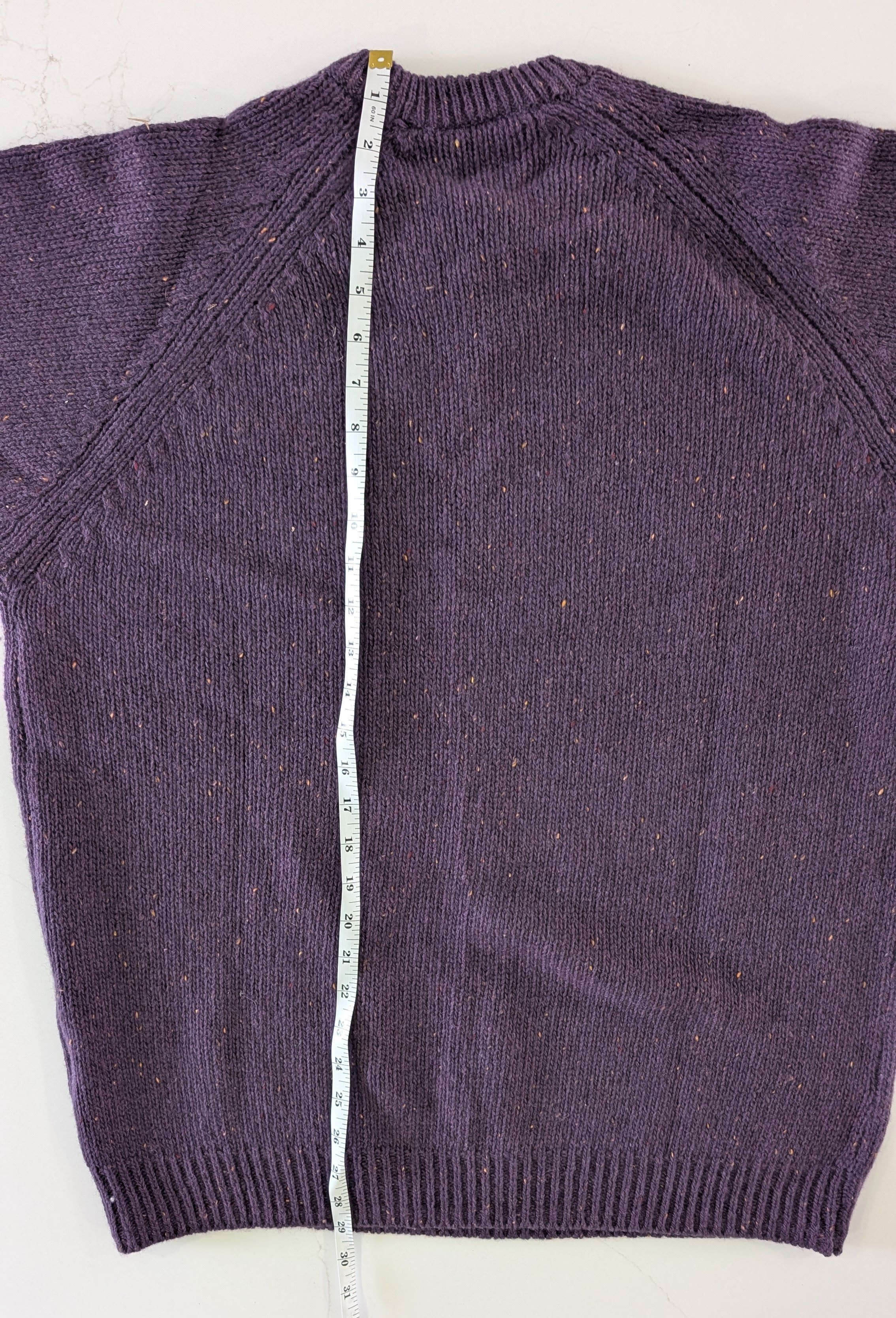 Carhartt Wip Carhartt WIP Anglistic Speckled Wool Knit Purple Size L Size US L / EU 52-54 / 3 - 8 Thumbnail