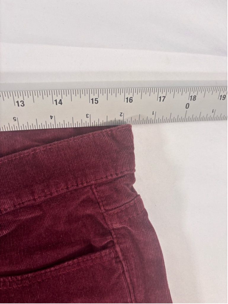 Calvin Klein Women's Calvin Klein Jeans Size 10 Red Corduroy Pants Size 32" / US 10 / IT 46 - 3 Thumbnail