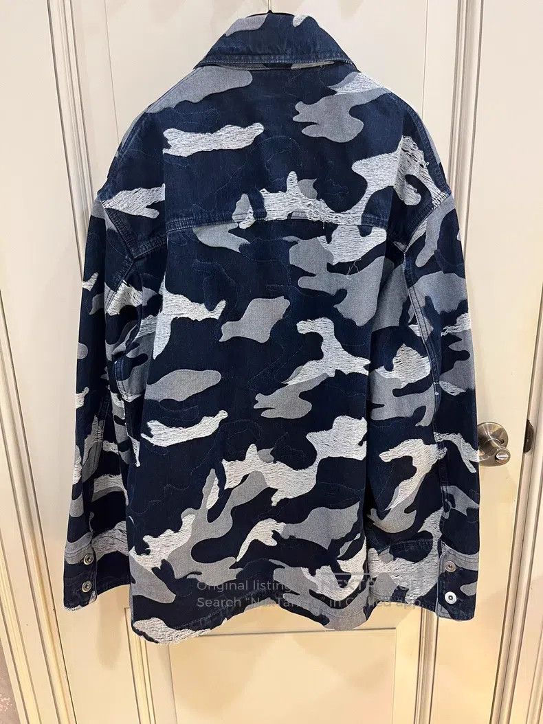 Valentino Valentino Camouflage shirt denim jacket Size US S / EU 44-46 / 1 - 8 Thumbnail