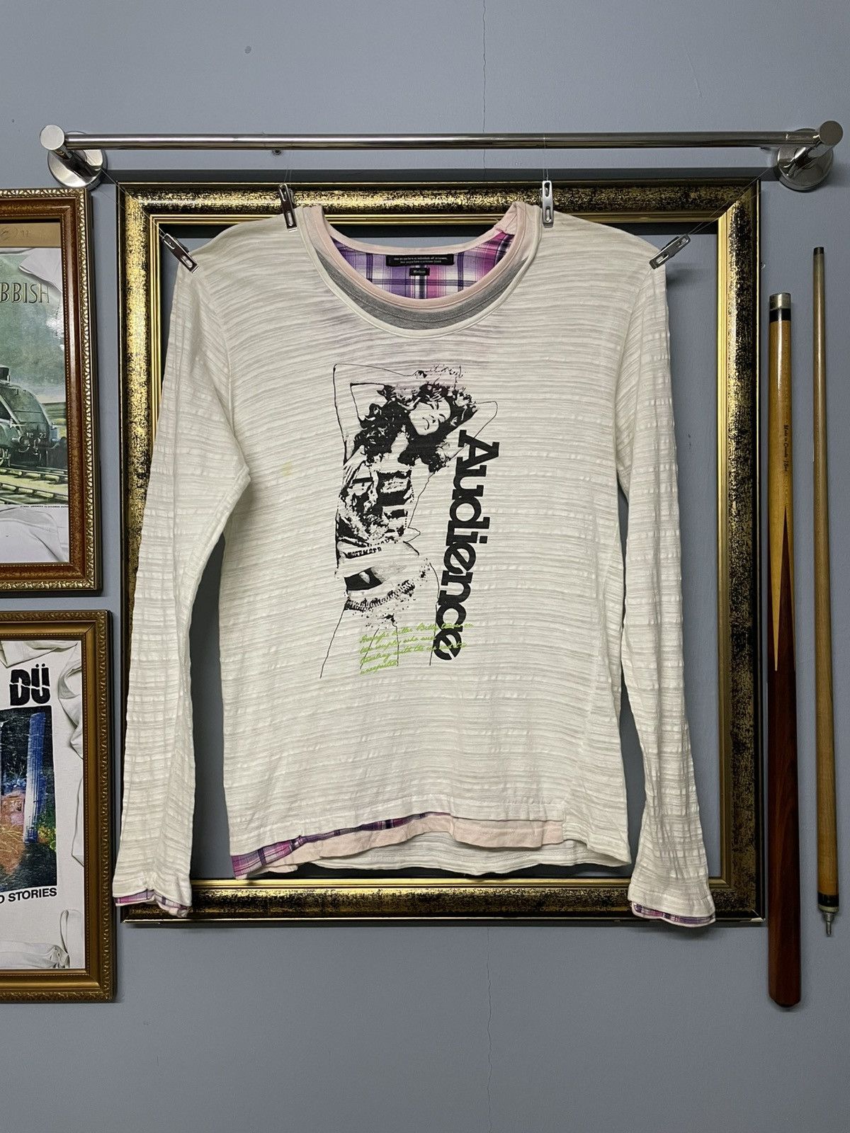 Designer × Japanese Brand × Vintage Vintage 90s Japan Designer Audience Rockstar Girl Longsleeve Size US S / EU 44-46 / 1 - 1 Thumbnail