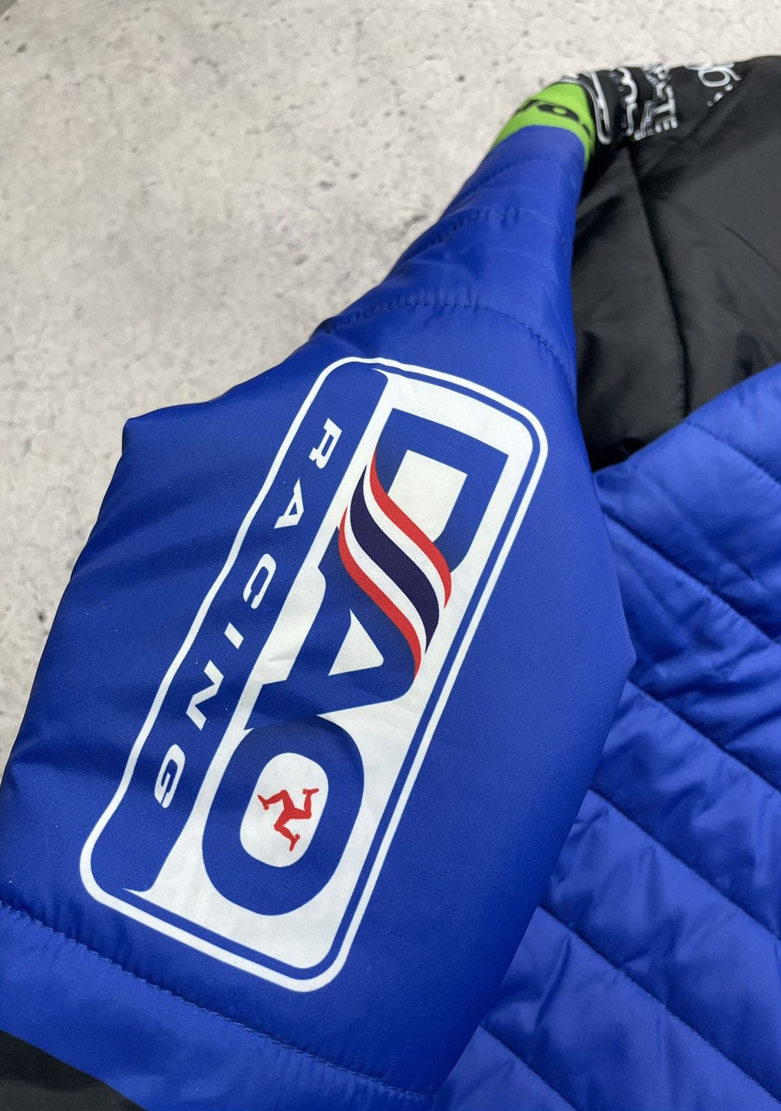NASCAR New Jacket Kawasaki Racing Big Logo Y2K Rare Size US L / EU 52-54 / 3 - 7 Thumbnail