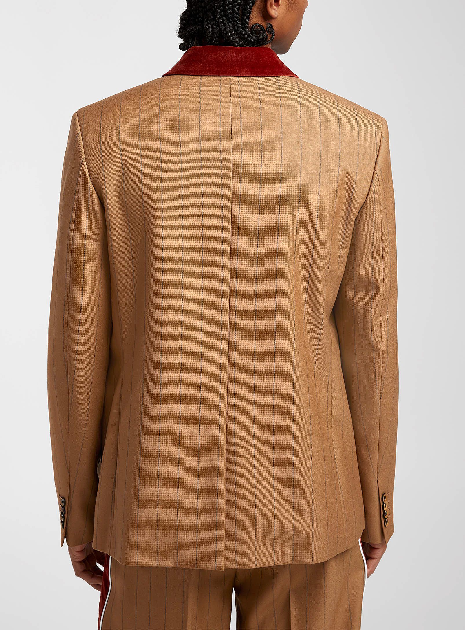 Wales Bonner BNWT SS24 WALES BONNER PINSTRIPE WOOL HAILE JACKET 52 Size US L / EU 52-54 / 3 - 11 Thumbnail