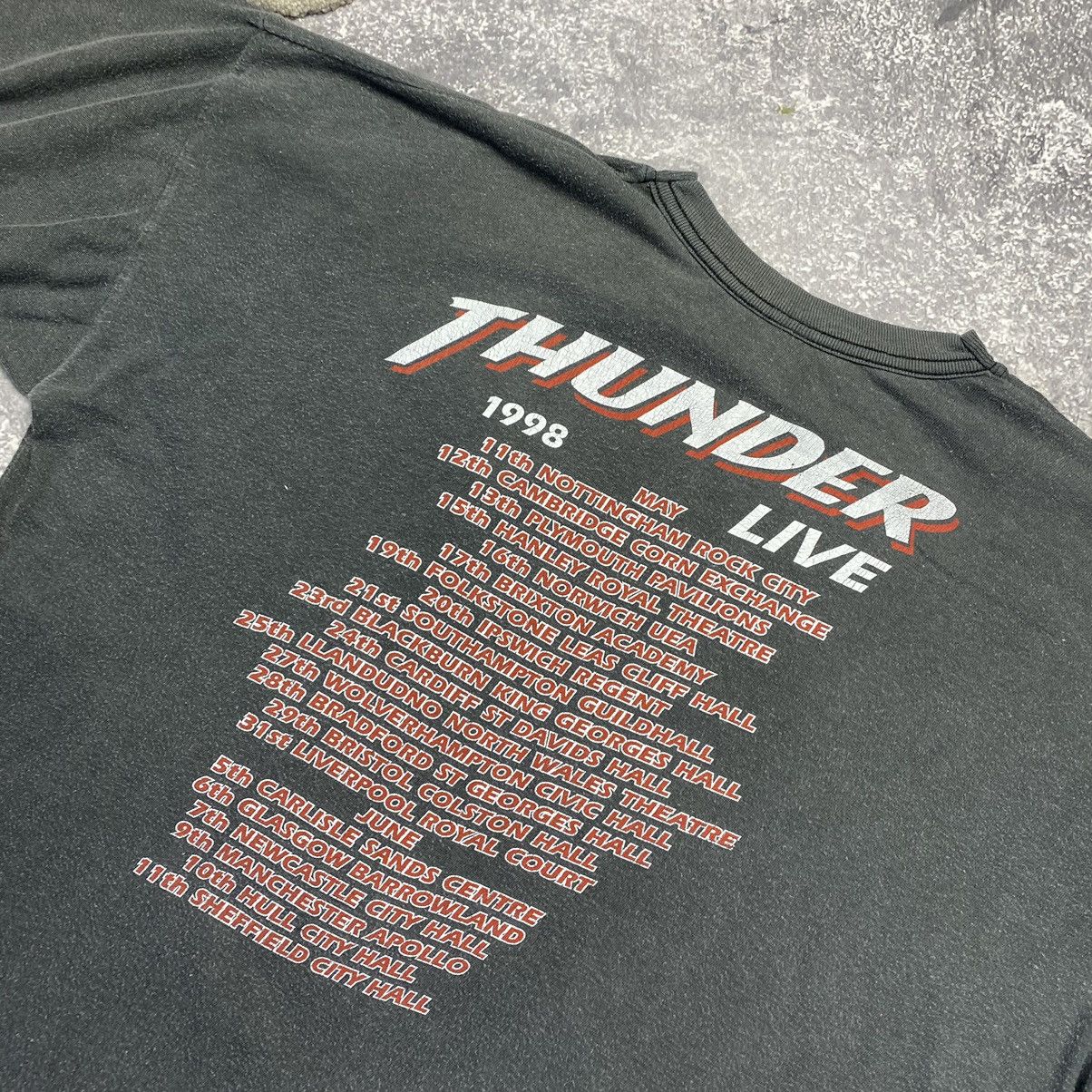 Band Tees Vintage Thunder Live 1998 big logo rock band tee Size US XL / EU 56 / 4 - 15 Thumbnail