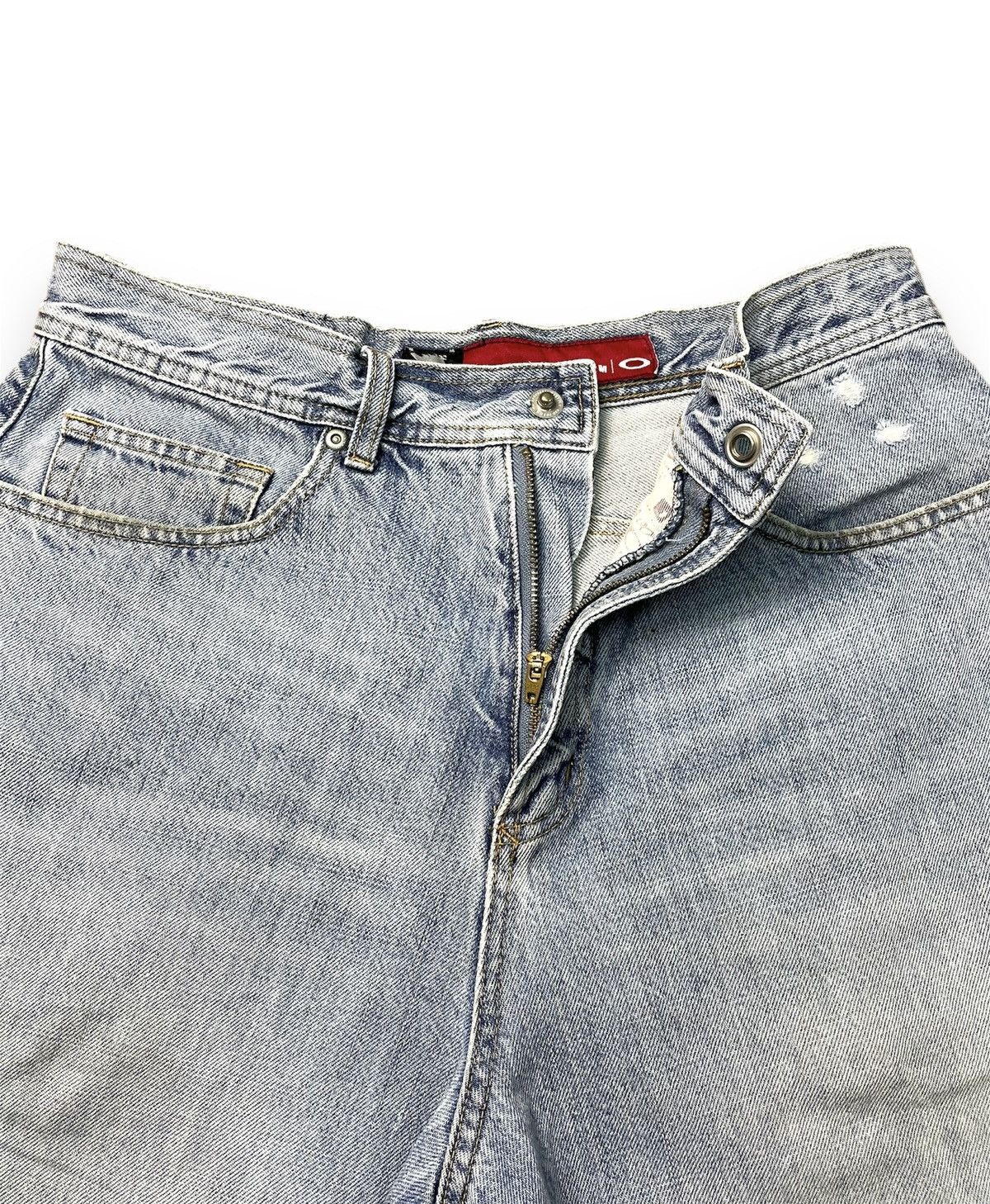 Oakley × Vintage Vintage Oakley Industrial Denim Shorts Size US 30 / EU 46 - 4 Thumbnail